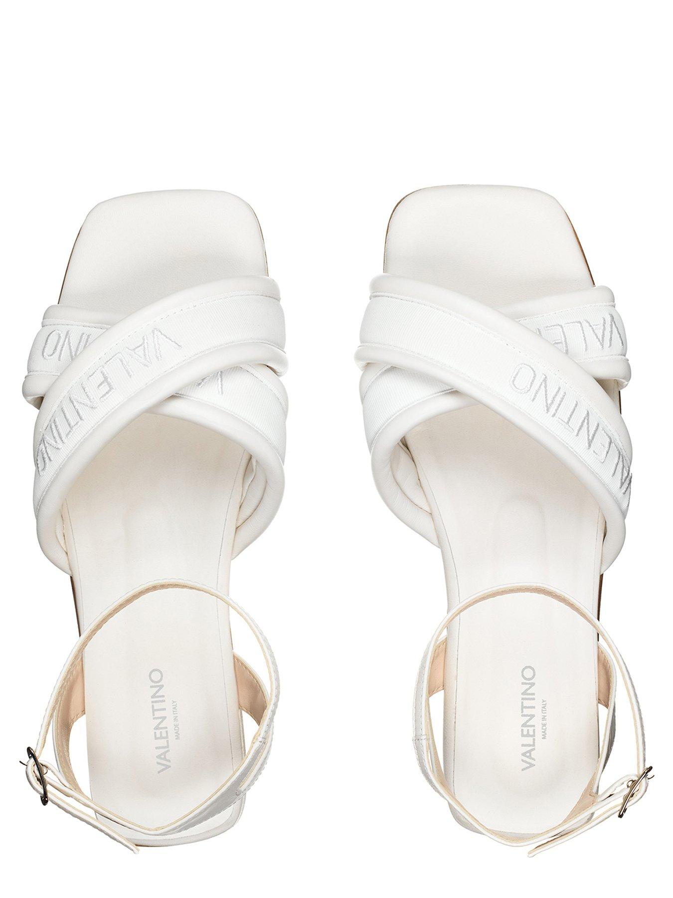 Image 4 of 7 of Valentino Dress Sandal - Off White