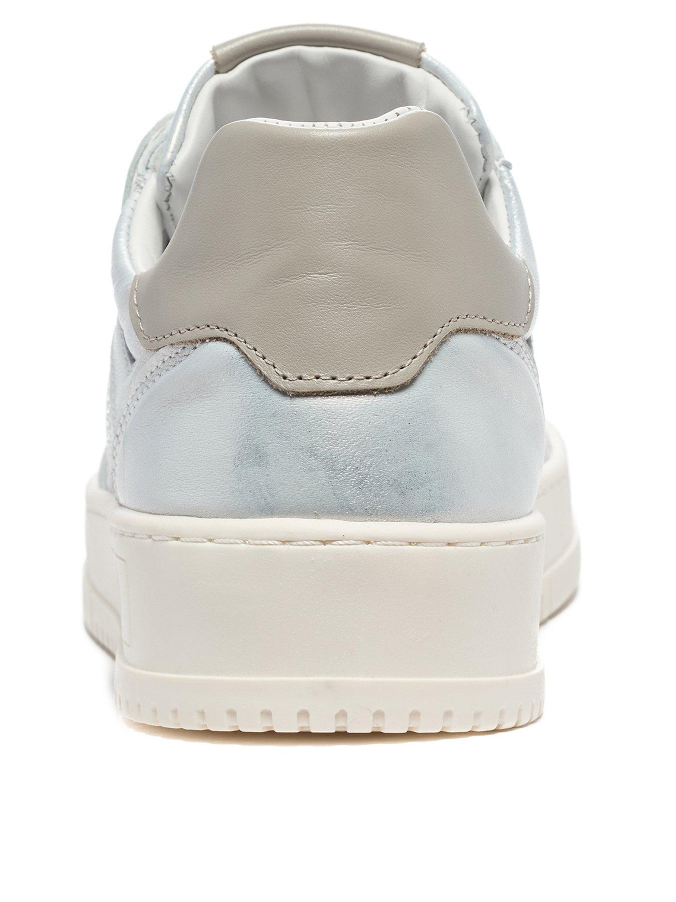Image 3 of 7 of Valentino Saturno Sneaker Lace-Up - Silver