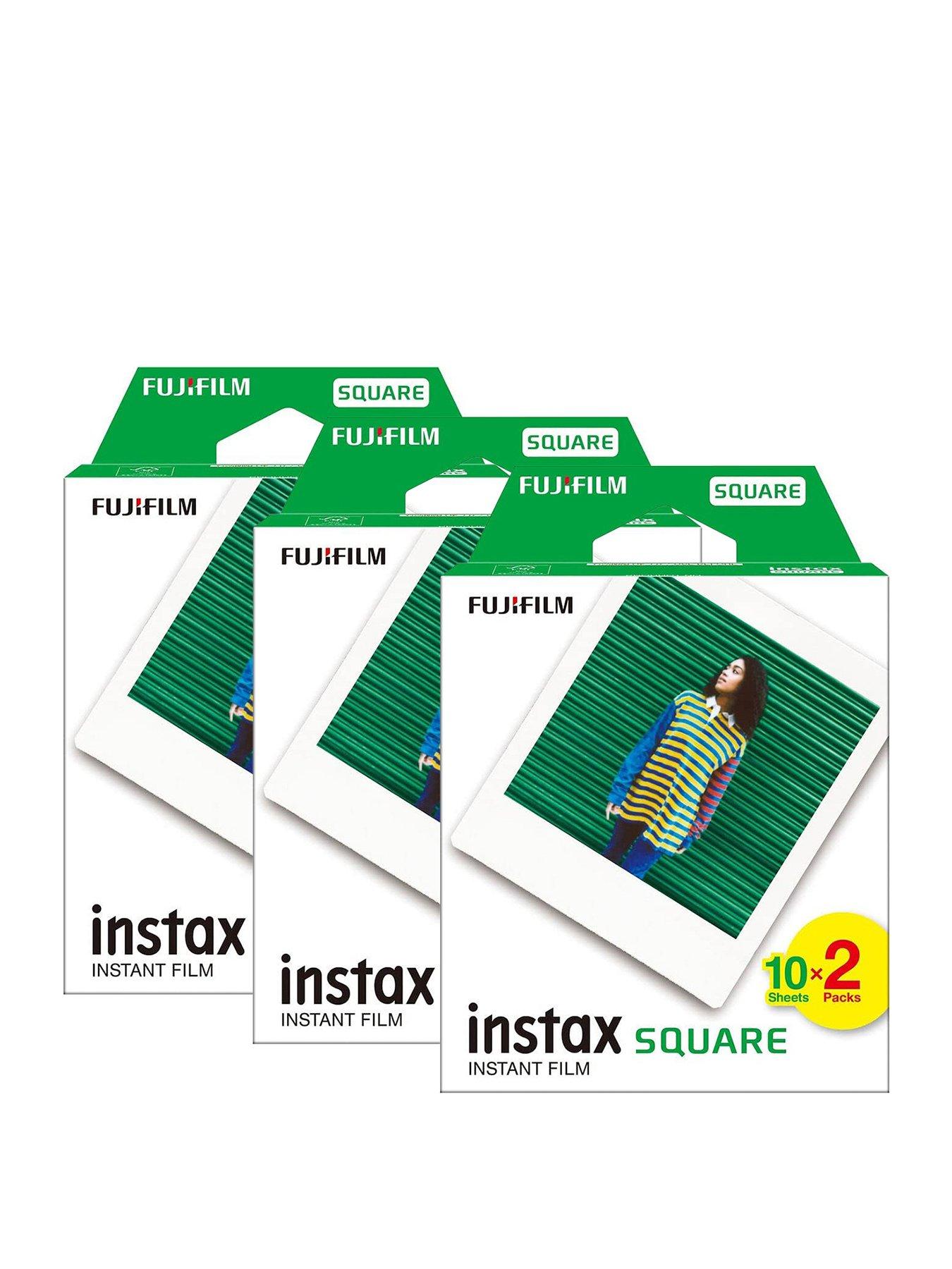 Image 1 of 5 of Fujifilm Instax Square Instant Photo Film - White - Pack of 60