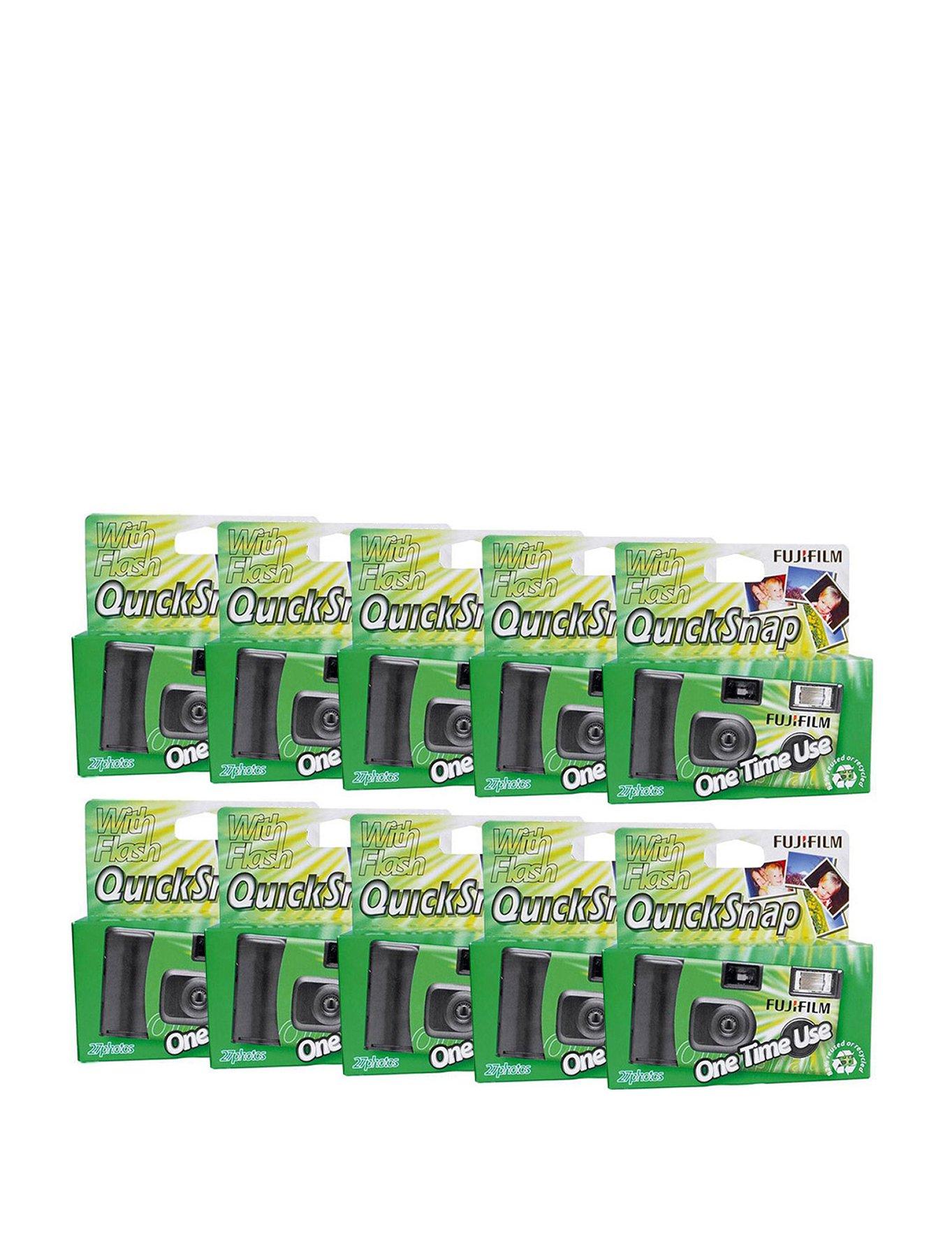 undefined Superia Xtra 400 VV Type 27 Exposures QuickSnap Disposable Camera with Flash - Pack of 10