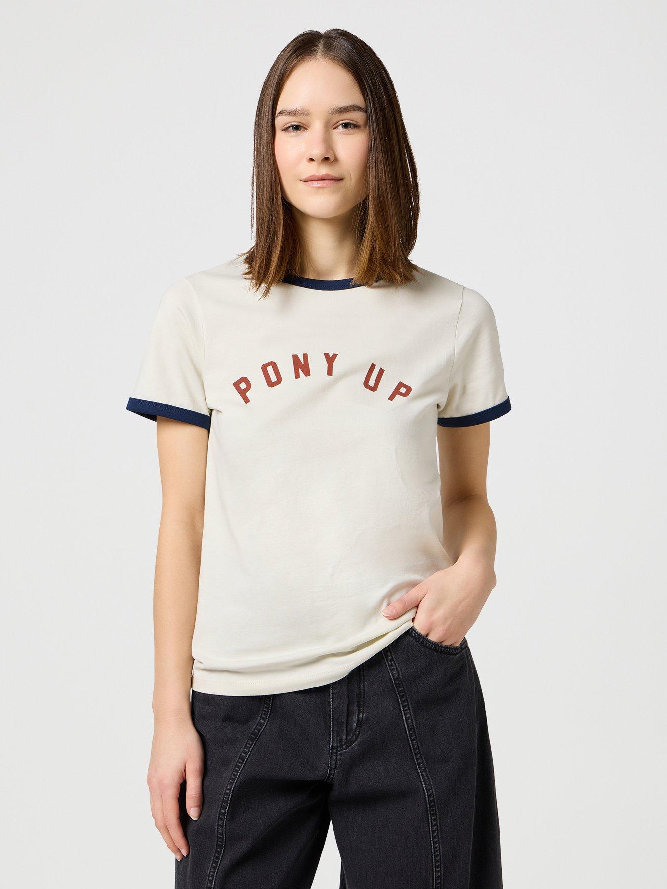 undefined Ringer Tee- White