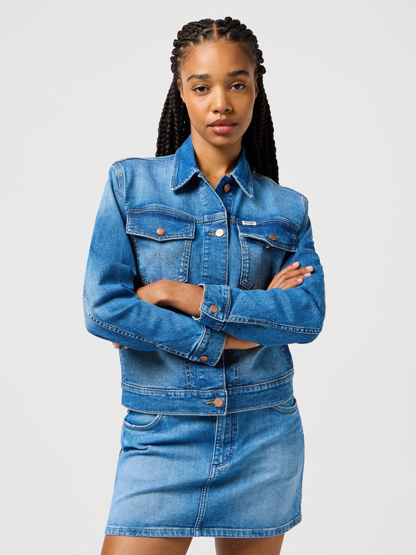 Wrangler Heritage Denim Jacket - Blue