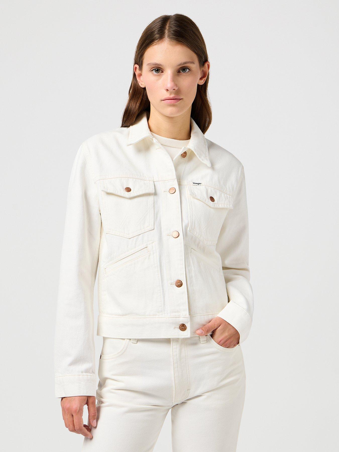 Wrangler Heritage Denim Jacket- Cream