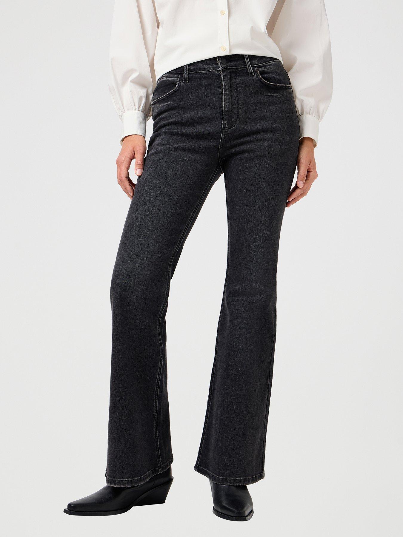 Wrangler Fierce Flare Jean- Black