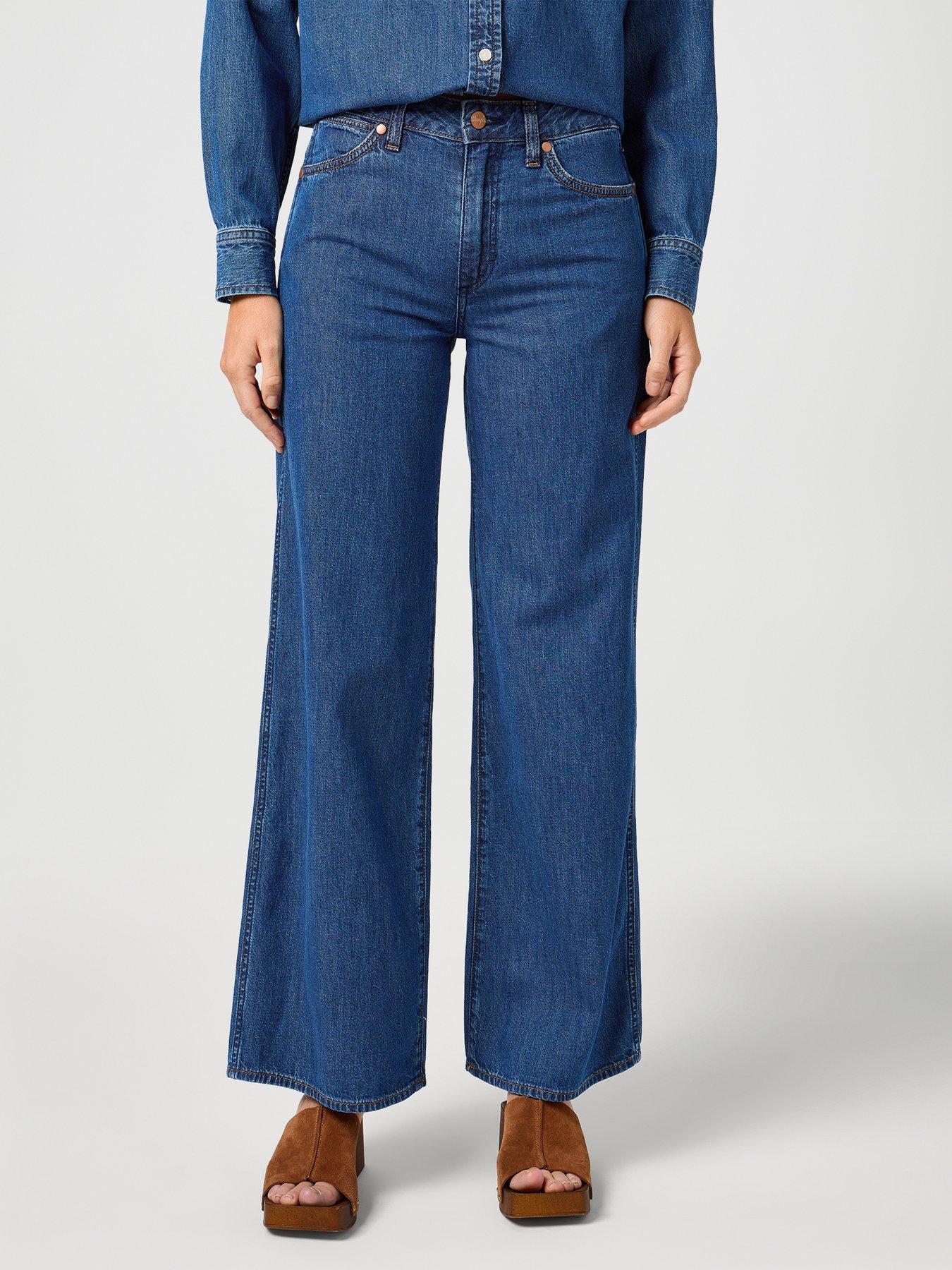 Image of Wrangler World Wide Jean- Blue, BLUE, Size 26, inside leg 30, Women