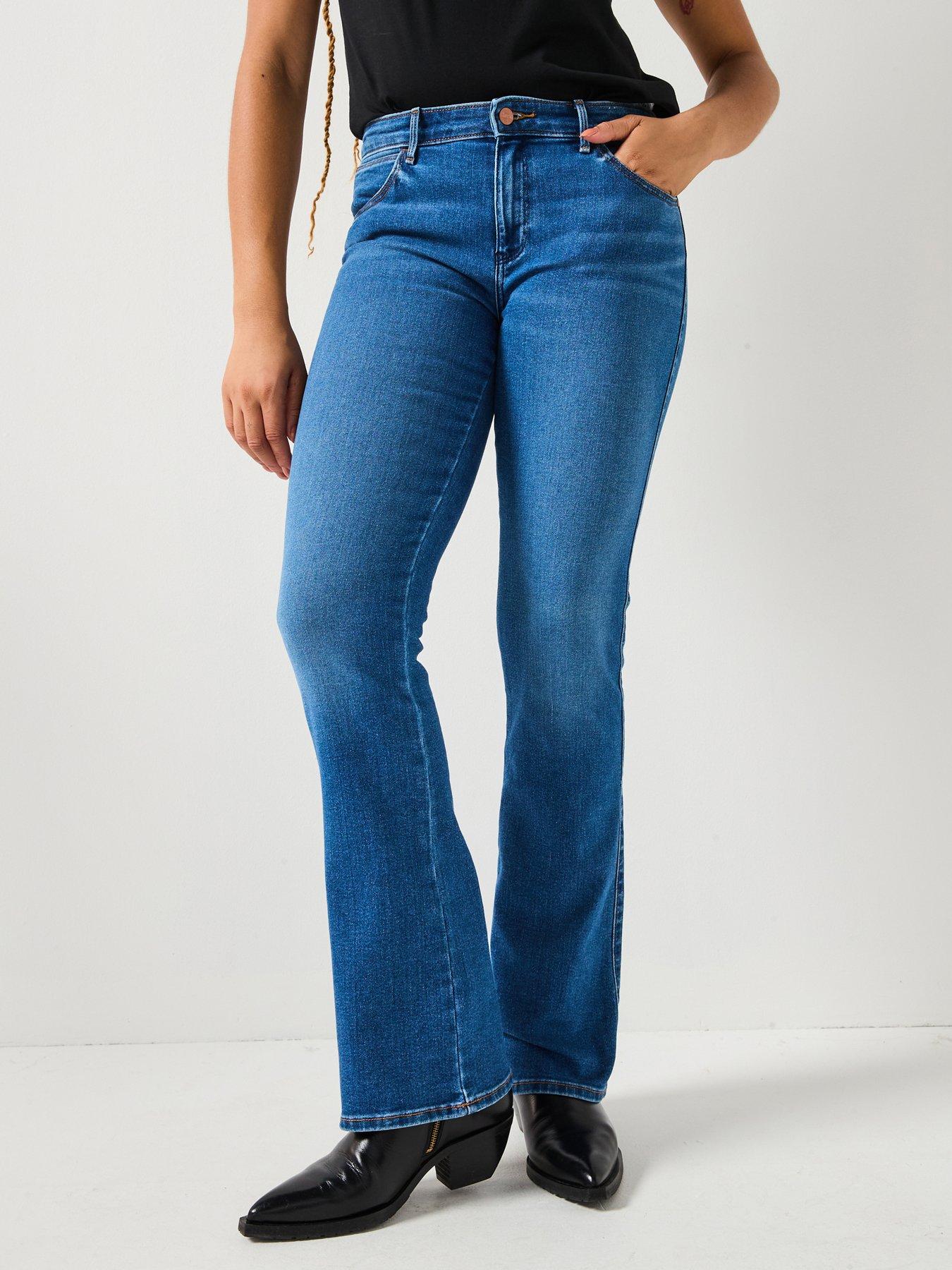 Bootcut Jeans Kmart Womens Jeans Wrangler Bootcut Jeans Blue Very