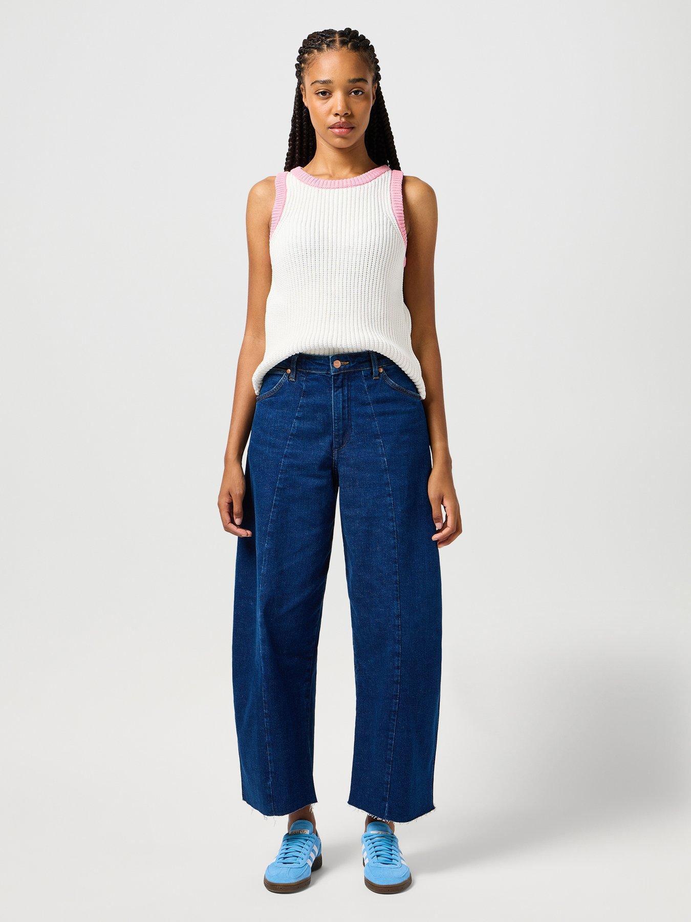 undefined Barrell Leg Jean - Navy
