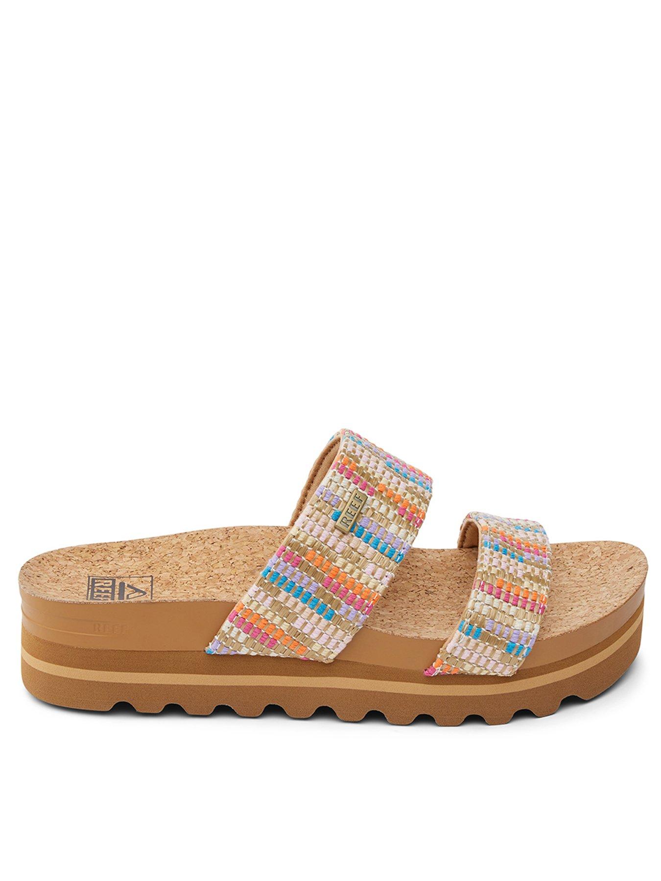 Reef Cushion Vista Wedge Sandal - Multi
