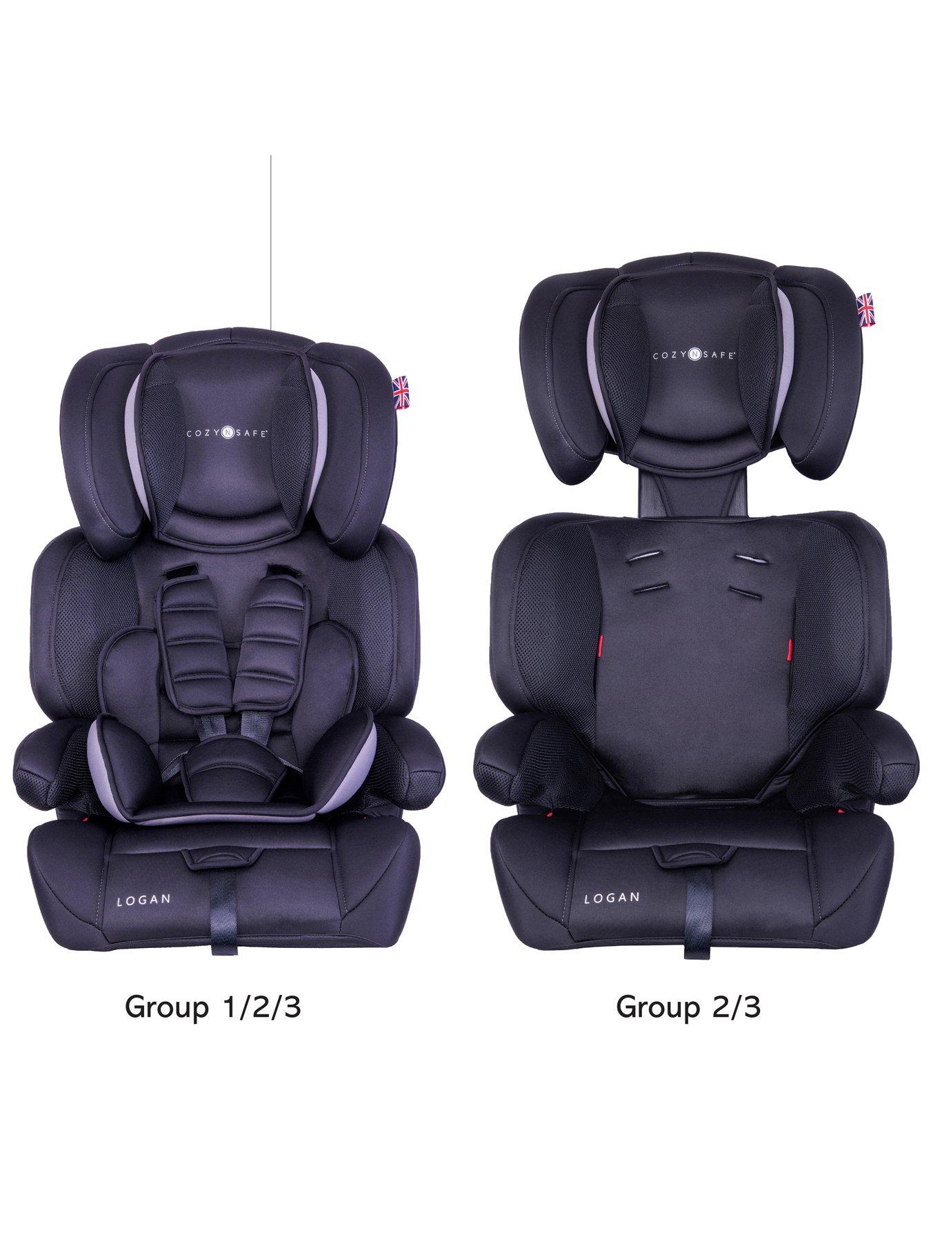 Image 3 of 6 of Cozy N Safe Logan Group 1/2/3 Black/Grey120