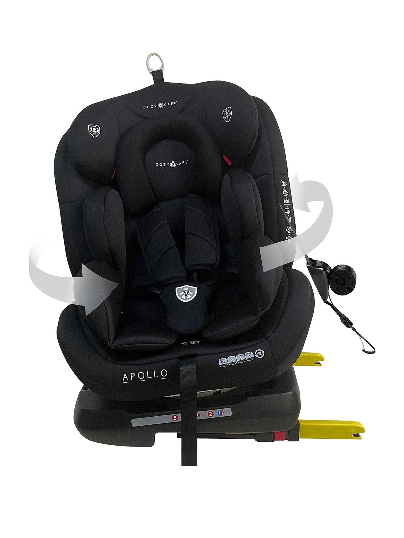 Cozy N Safe Apollo 360° Group 0+/1/2/3 Car Seat- Onyx