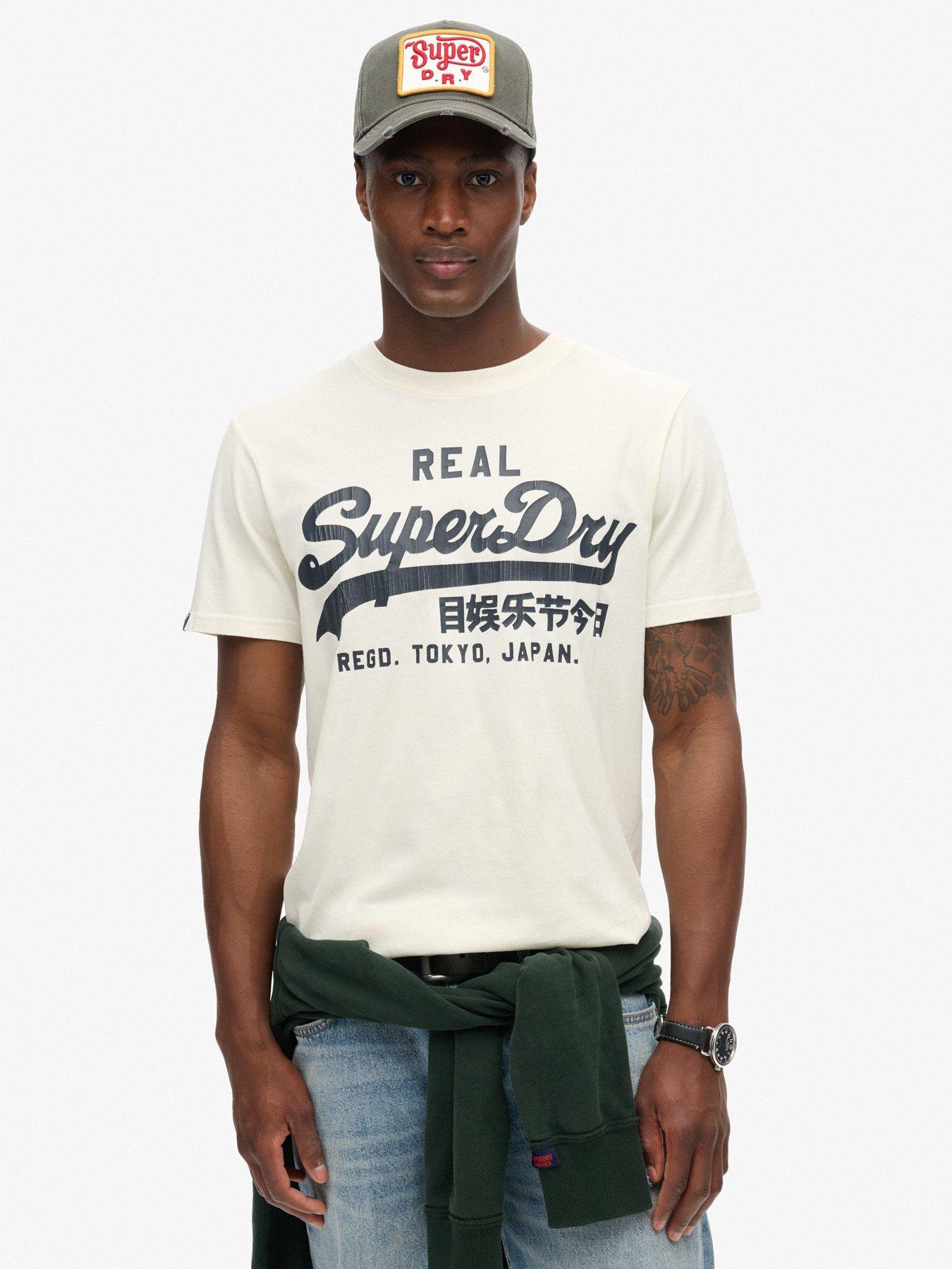 undefined Classic Vintage Graphic Printed T-Shirt - Beige