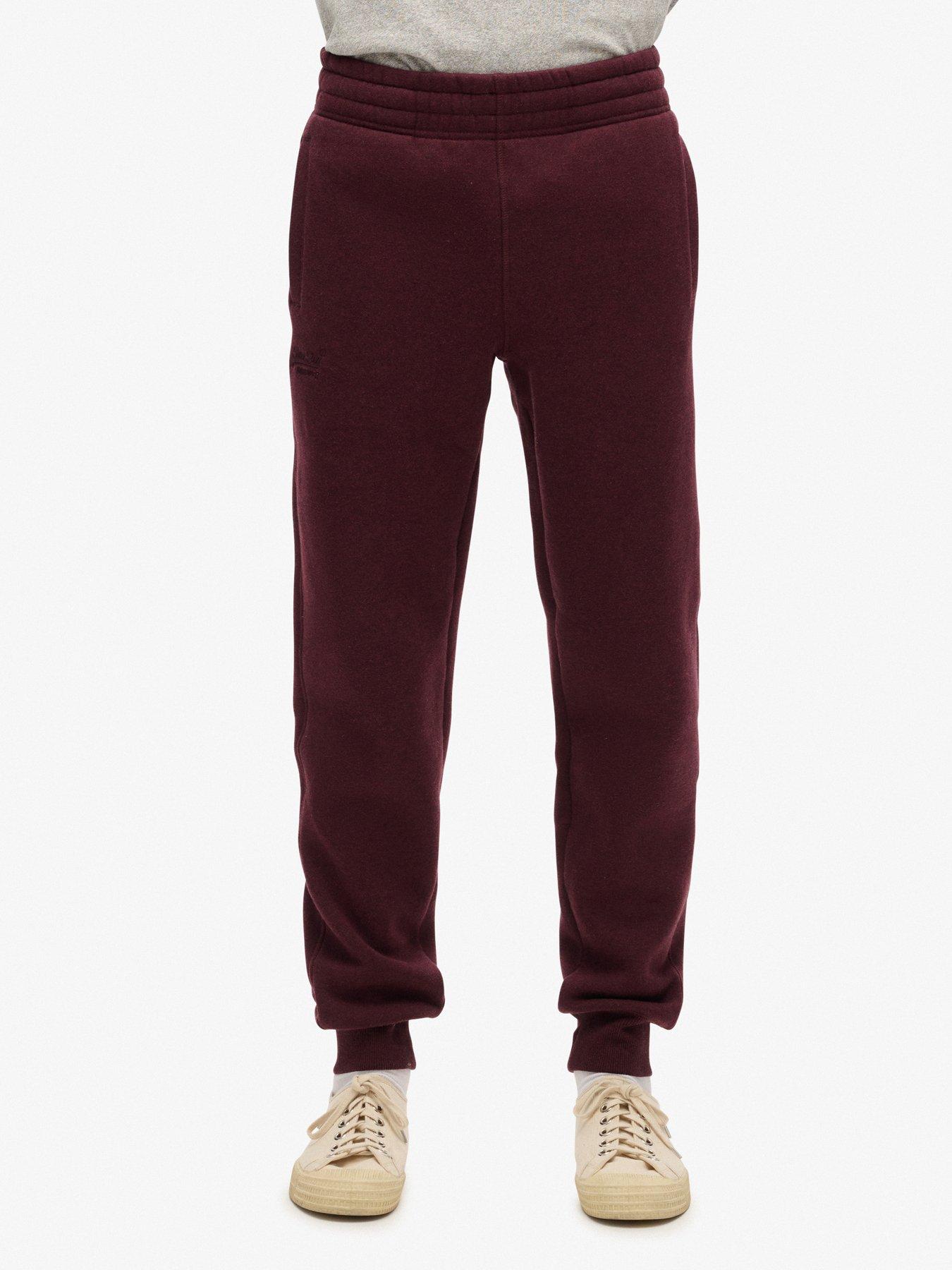 Superdry Superdry Essential Logo Joggers, Red, Size S, Men
