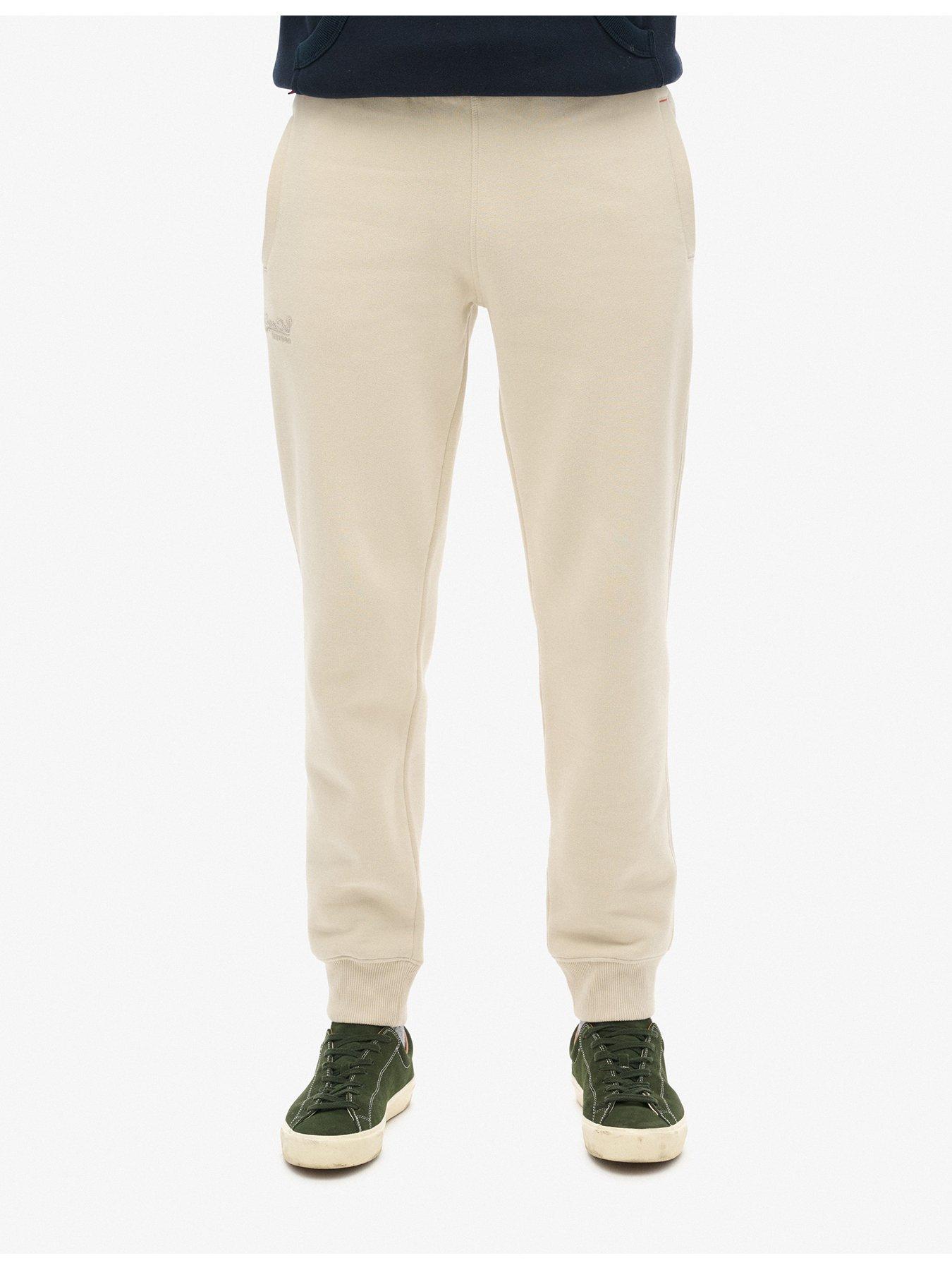 undefined Essential Logo Joggers - Beige