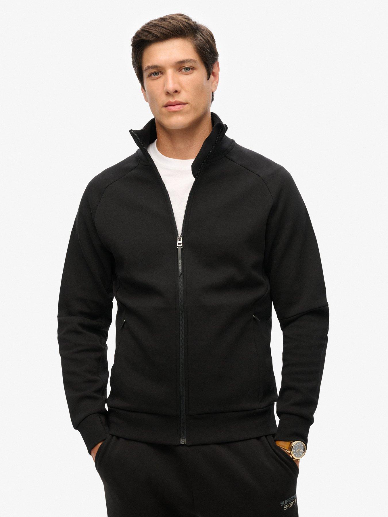 Superdry Code Tech Track Top - Black