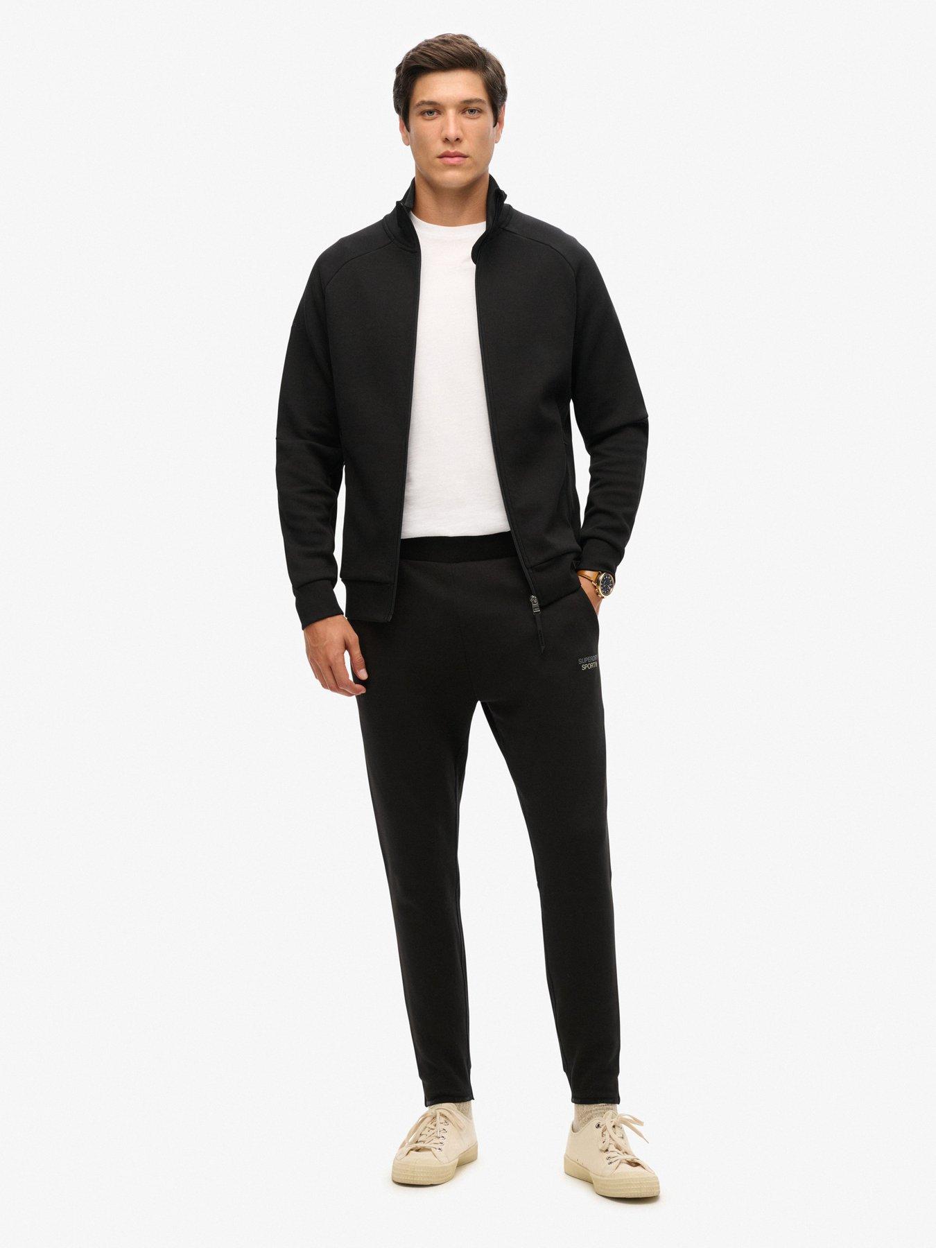 Image 3 of 6 of Superdry Code Tech Track Top - Black