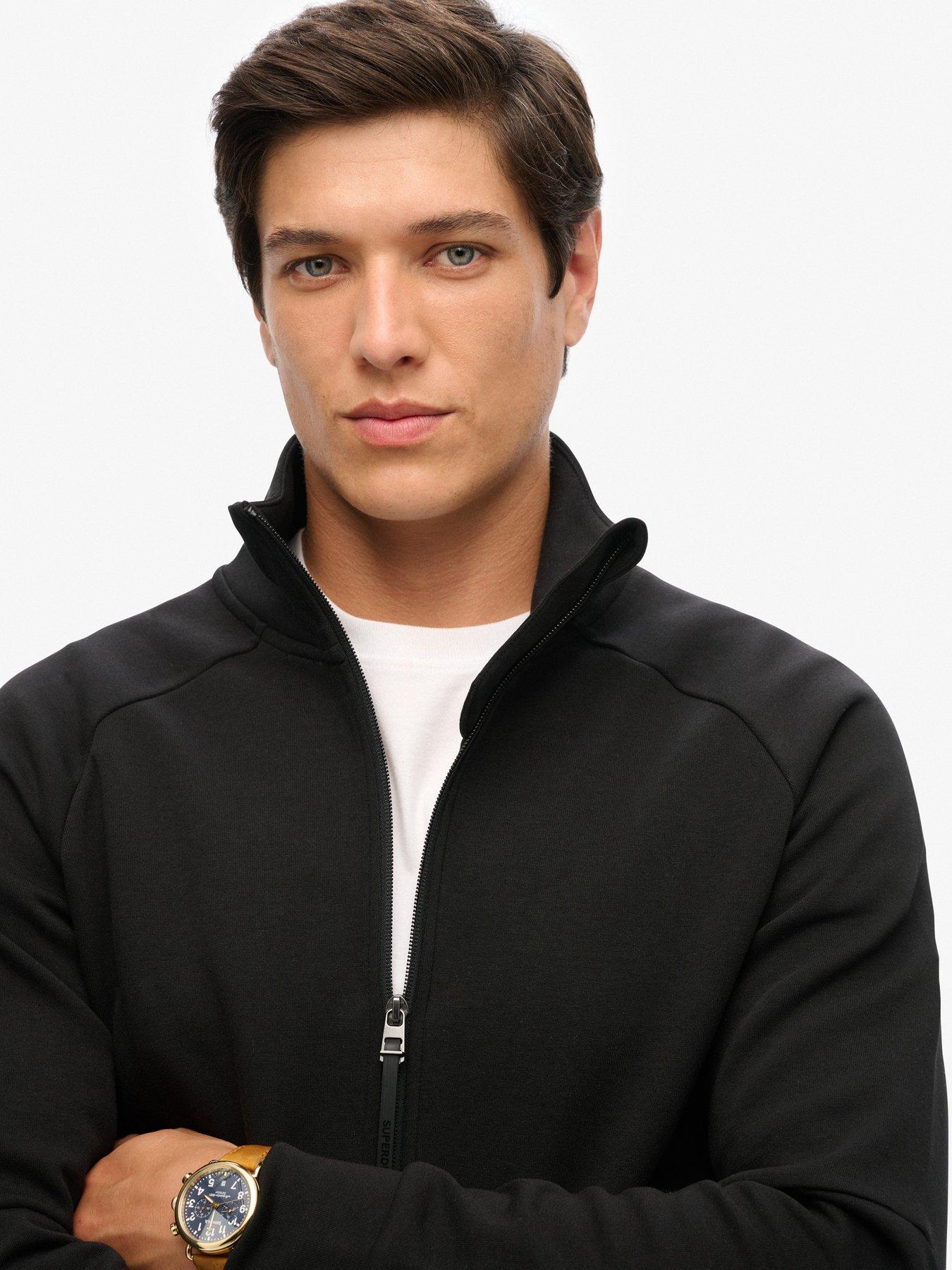 Image 5 of 6 of Superdry Code Tech Track Top - Black