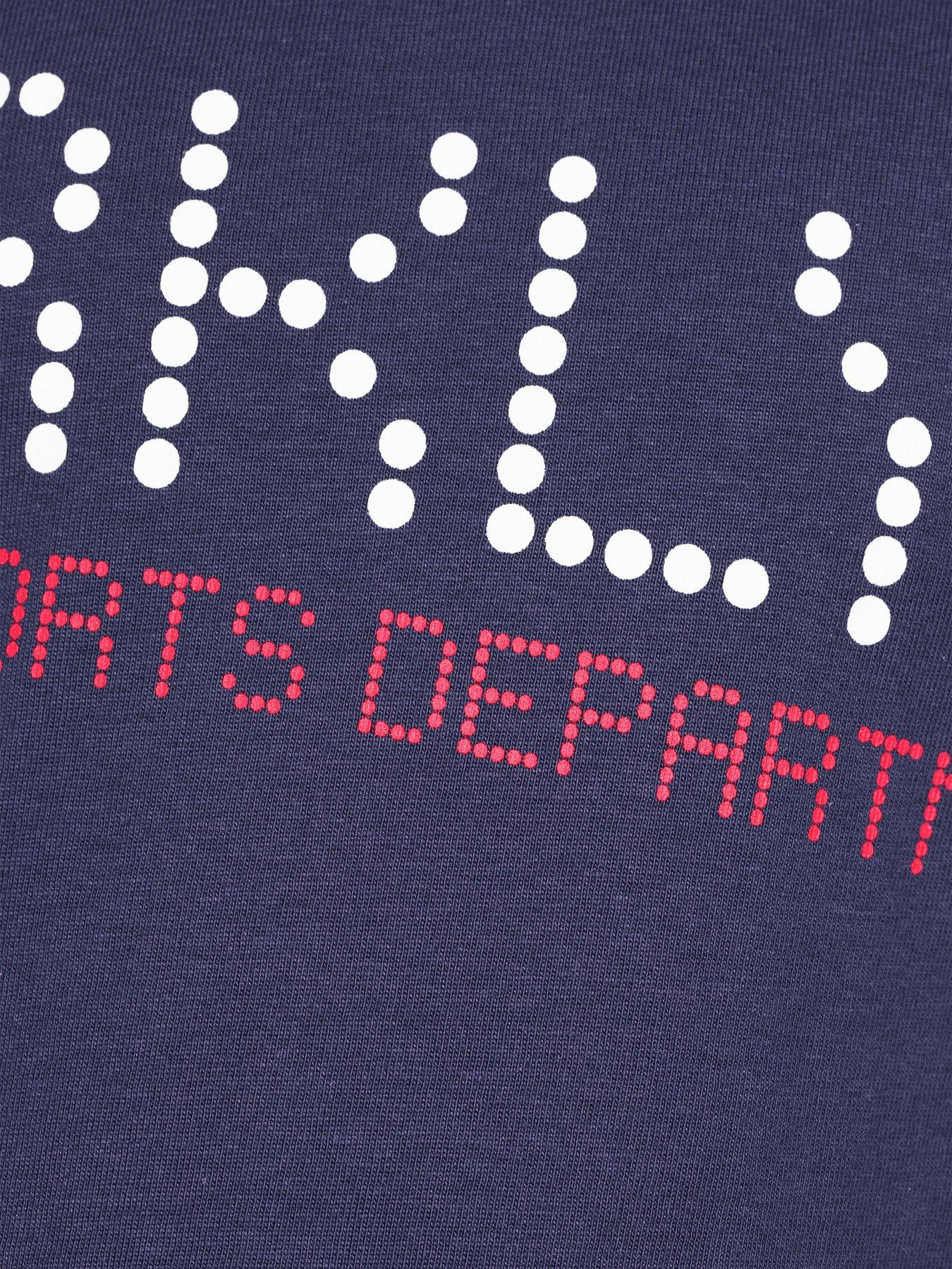 Image 4 of 5 of The Very Collection Boys Brooklyn Sports T-shirt- Blue