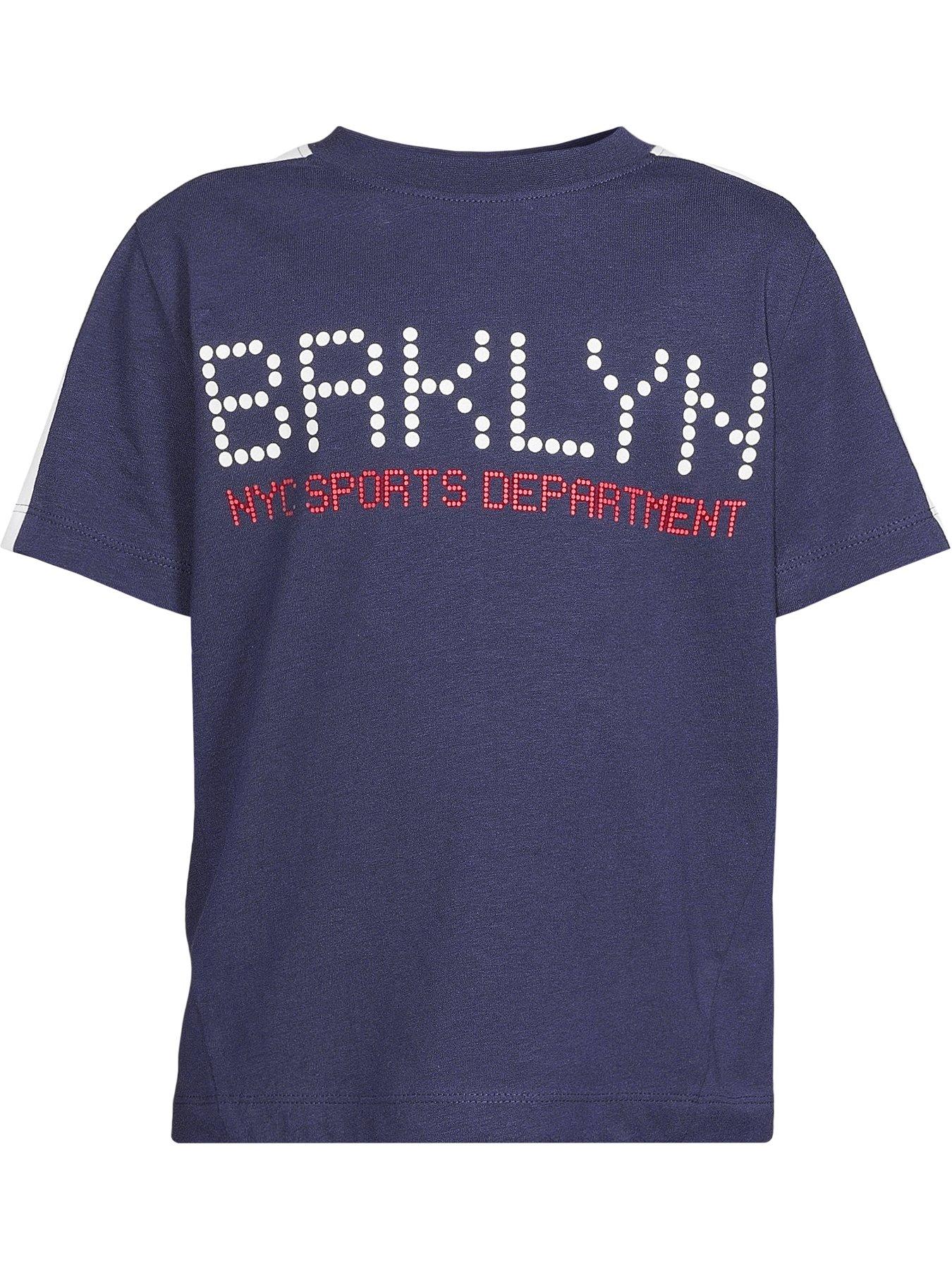 Image 5 of 5 of The Very Collection Boys Brooklyn Sports T-shirt- Blue