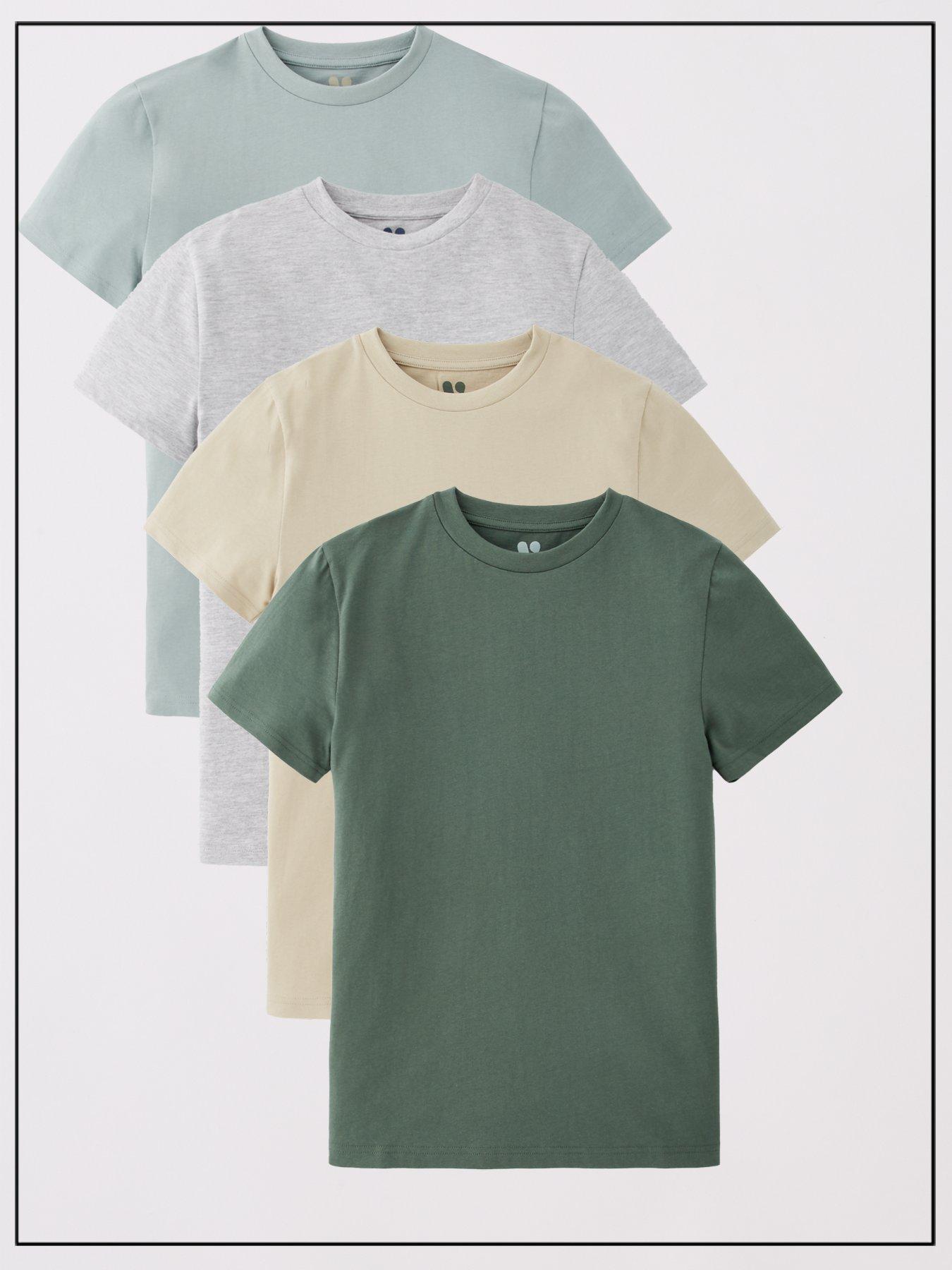 undefined Boys Short Sleeve 5 Pack T-Shirts - Multi