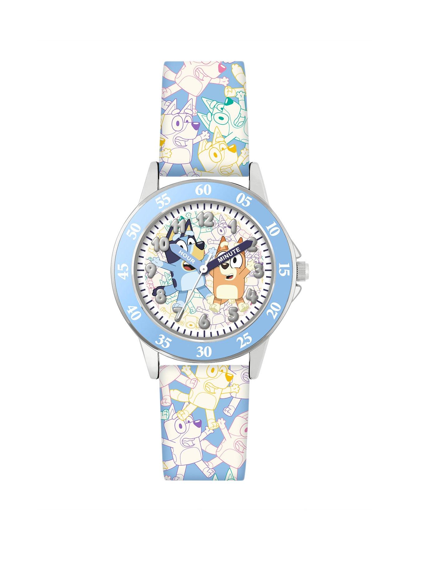 undefined Printed Silicone Strap Time Teacher Watch
