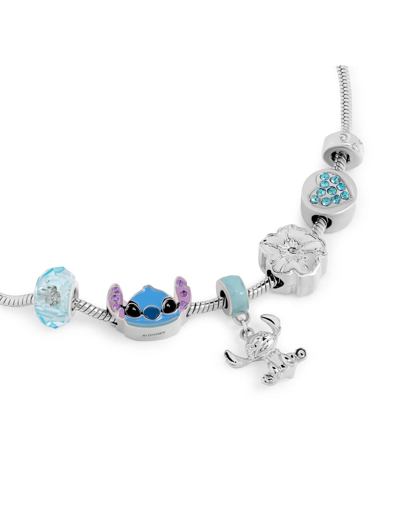 Image 3 of 4 of Disney Silver Plated Stitch Charm Bracelet