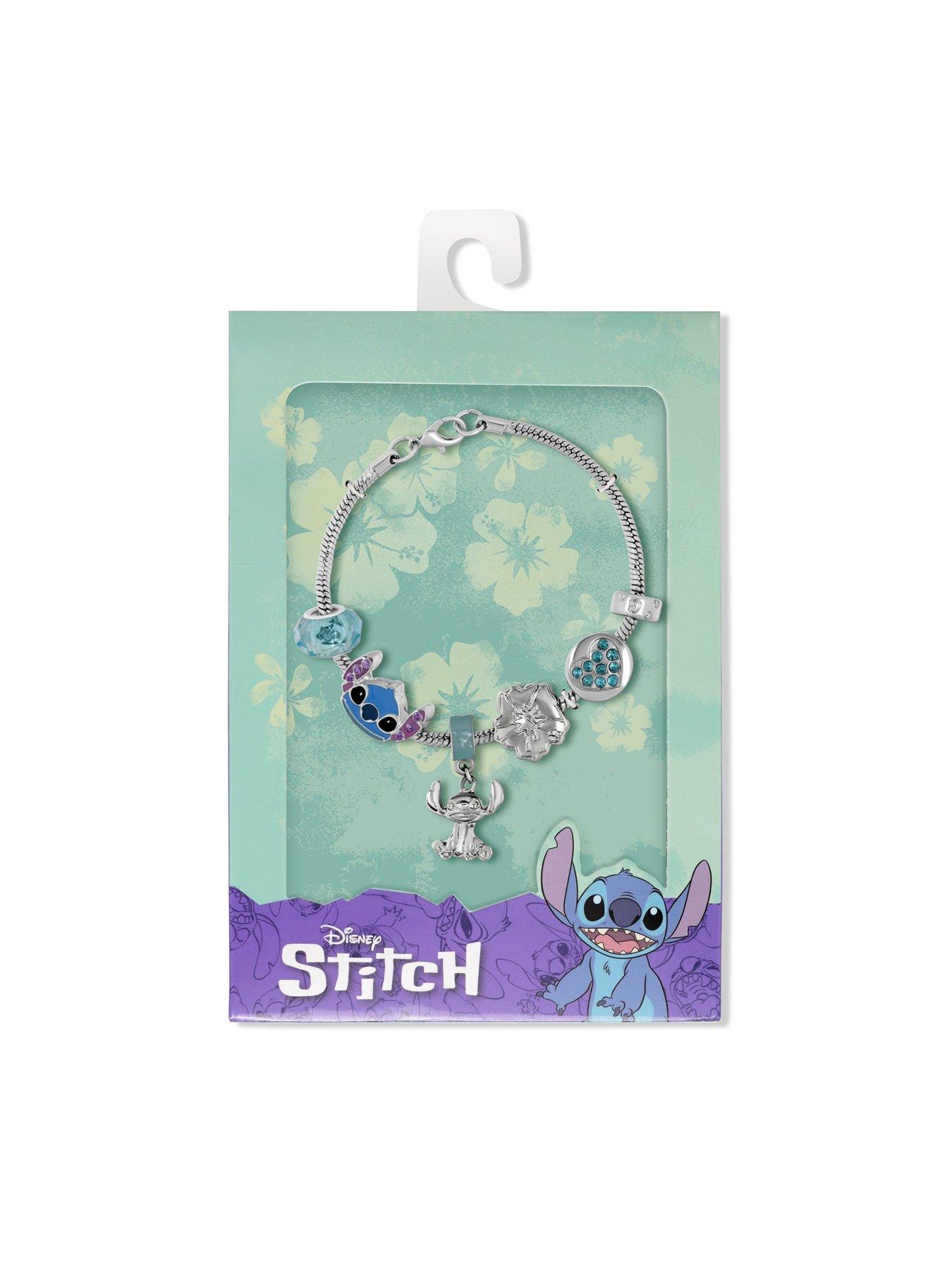 Image 4 of 4 of Disney Silver Plated Stitch Charm Bracelet