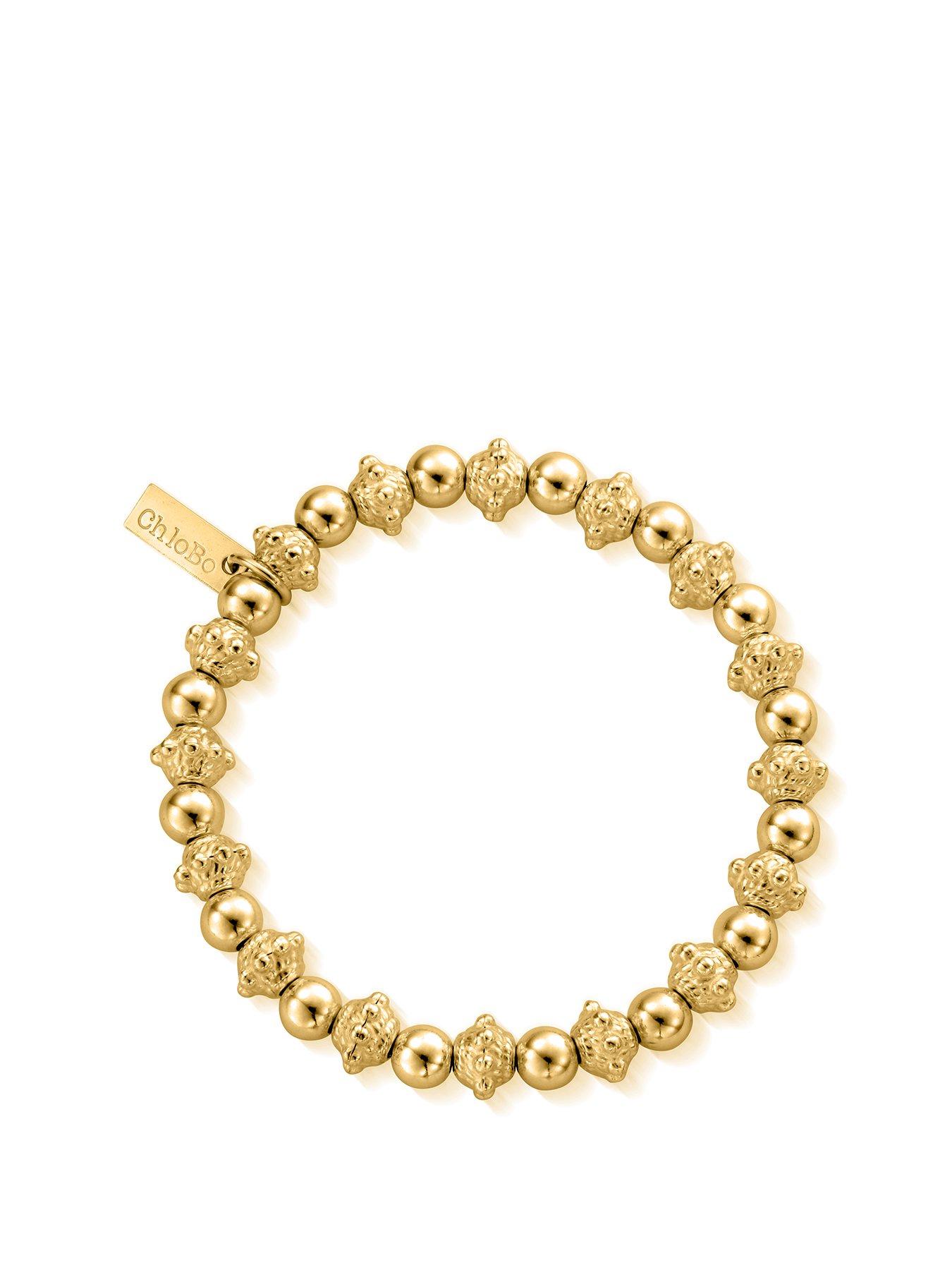 ChloBo Gold Fearless Bracelet