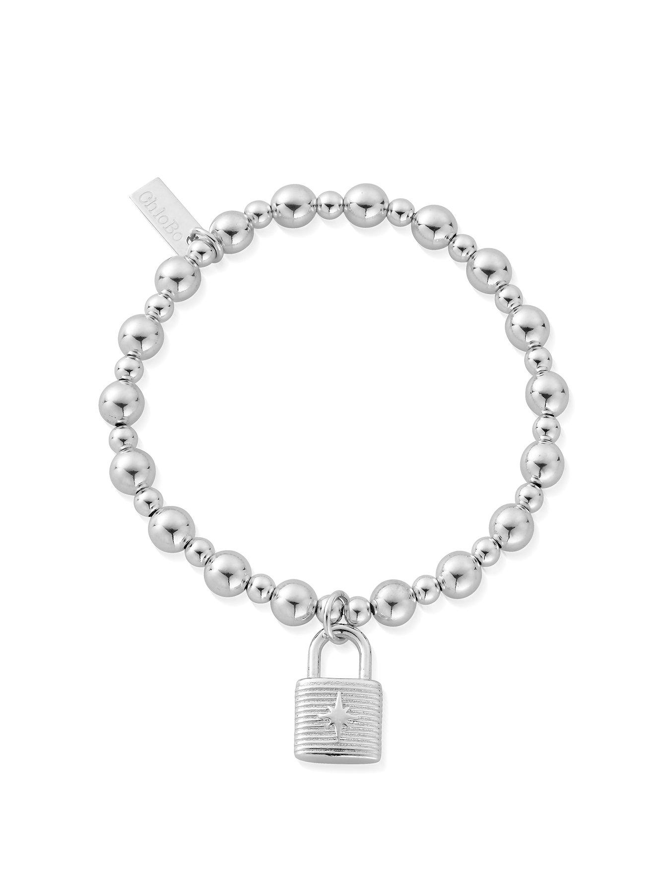 undefined Mini Small Ball Padlock Bracelet