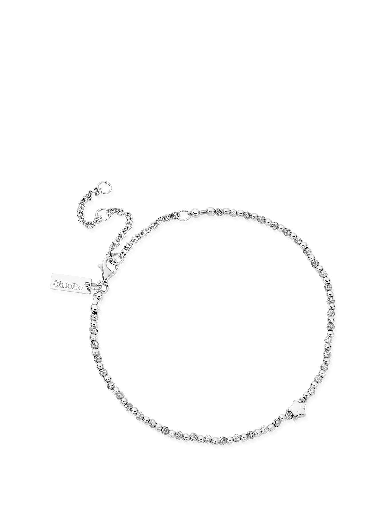 undefined Inset Star Anklet