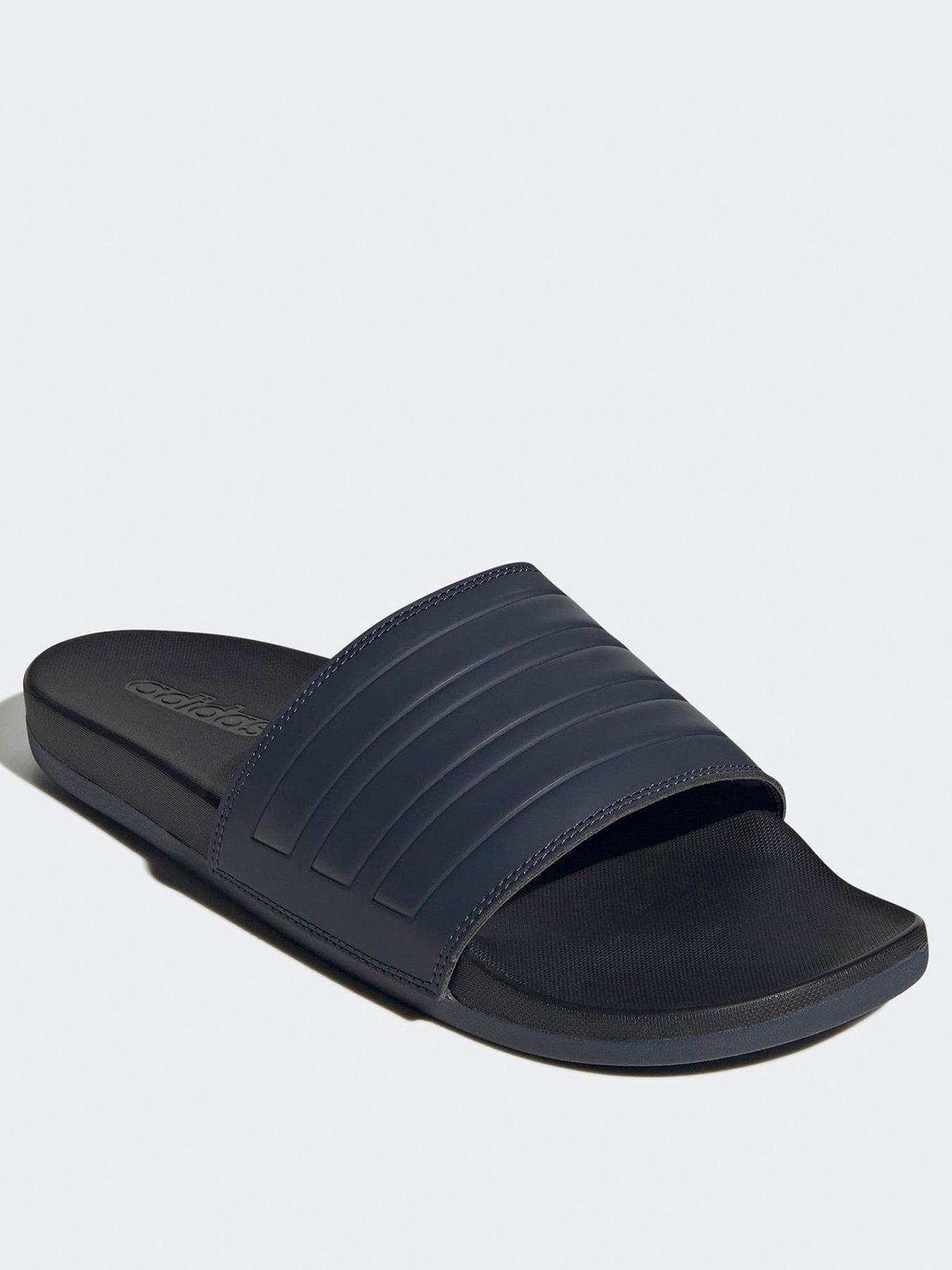 Image 2 of 6 of adidas Sportswear Unisex Adilette Comfort Slides - Blue