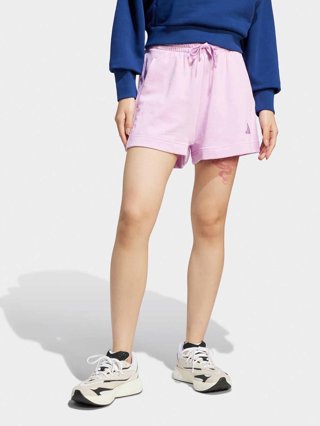 undefined Women's All SZN French Terry Shorts - Purple
