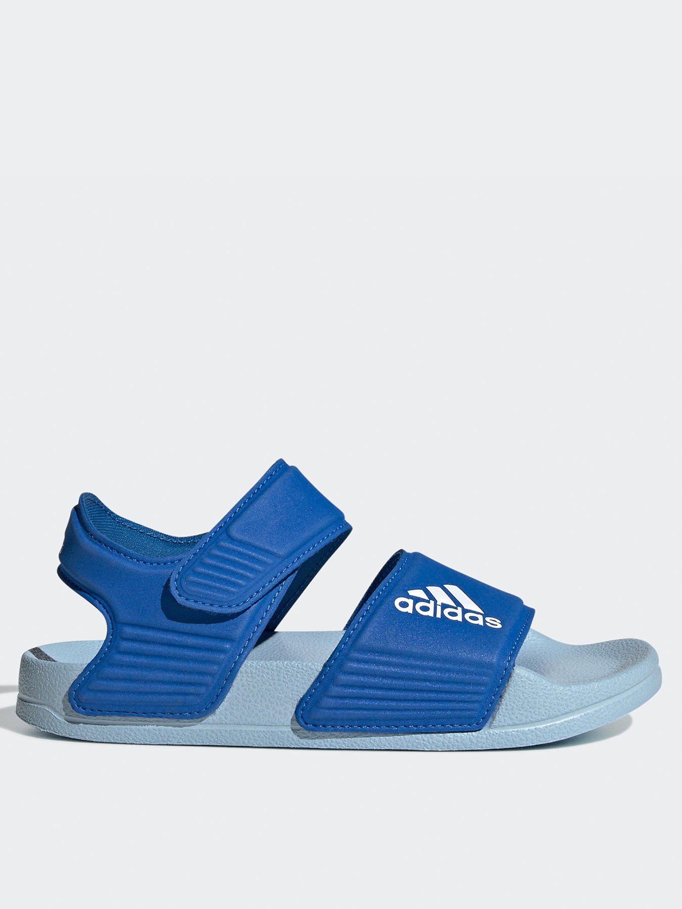 undefined Kids Unisex Adilette Sandals - Blue