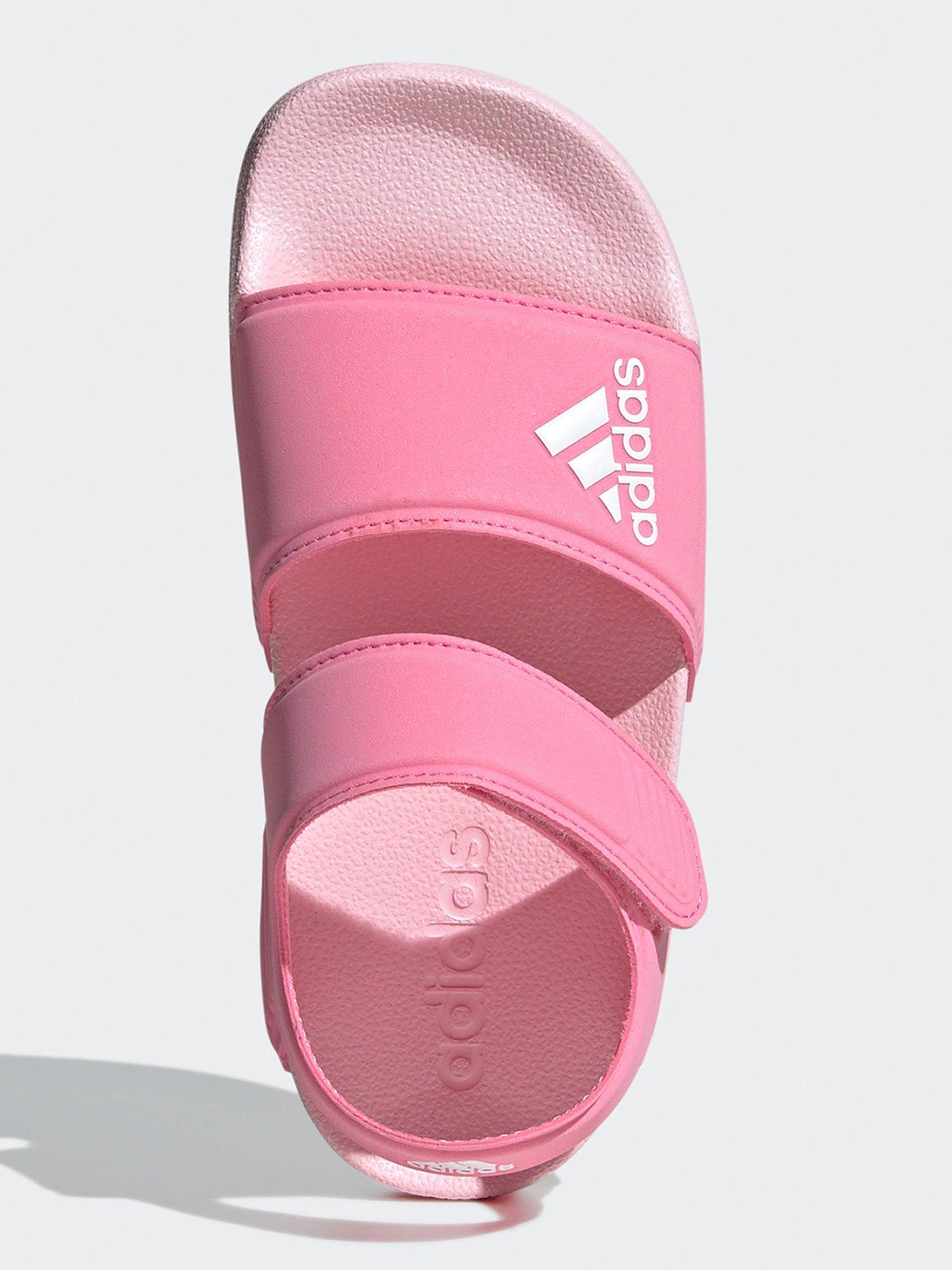 Image 4 of 6 of adidas Sportswear Kids Unisex Adilette Sandals - Pink