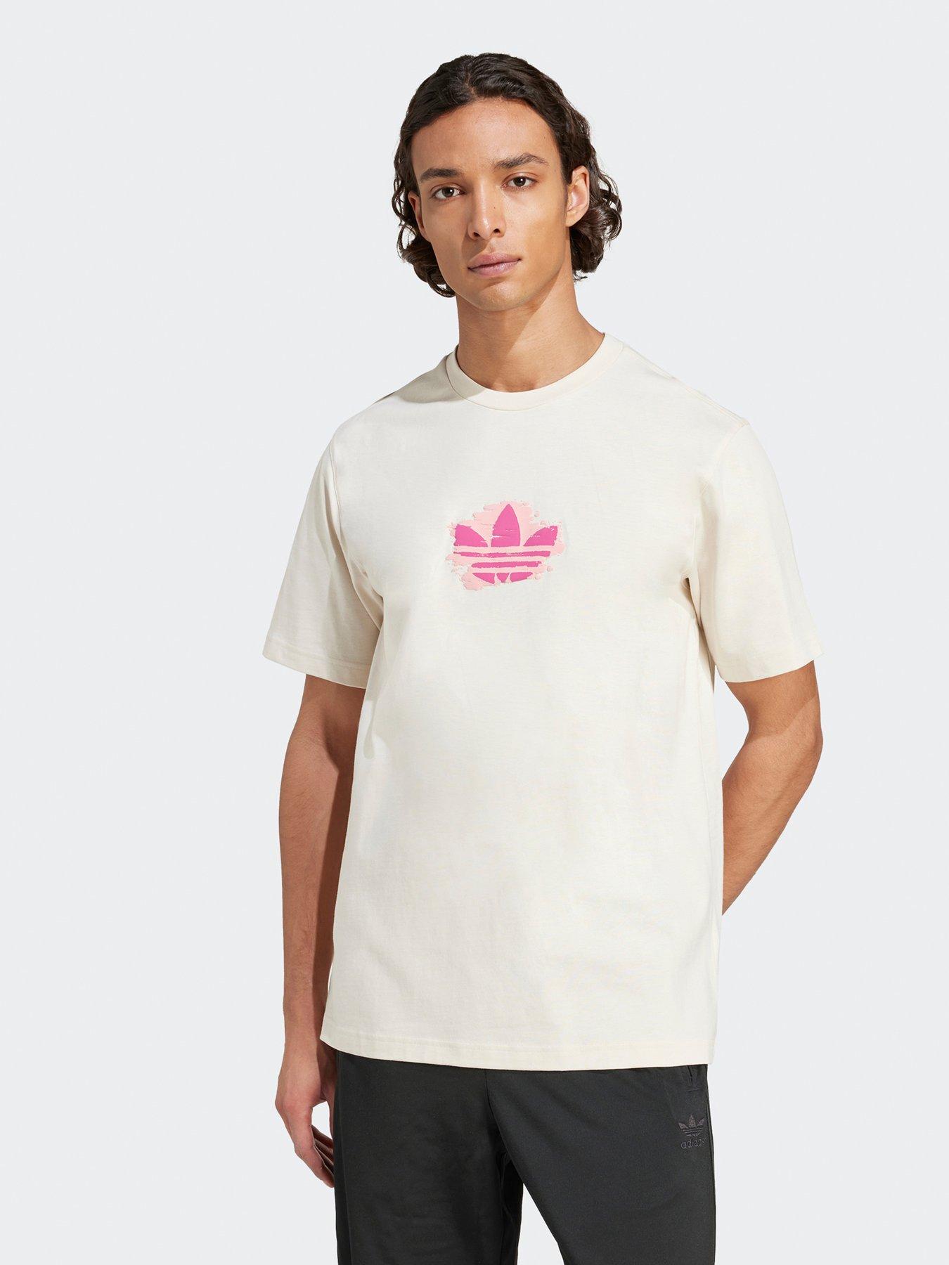 undefined Mens Graphic Logo T-Shirt - Off White