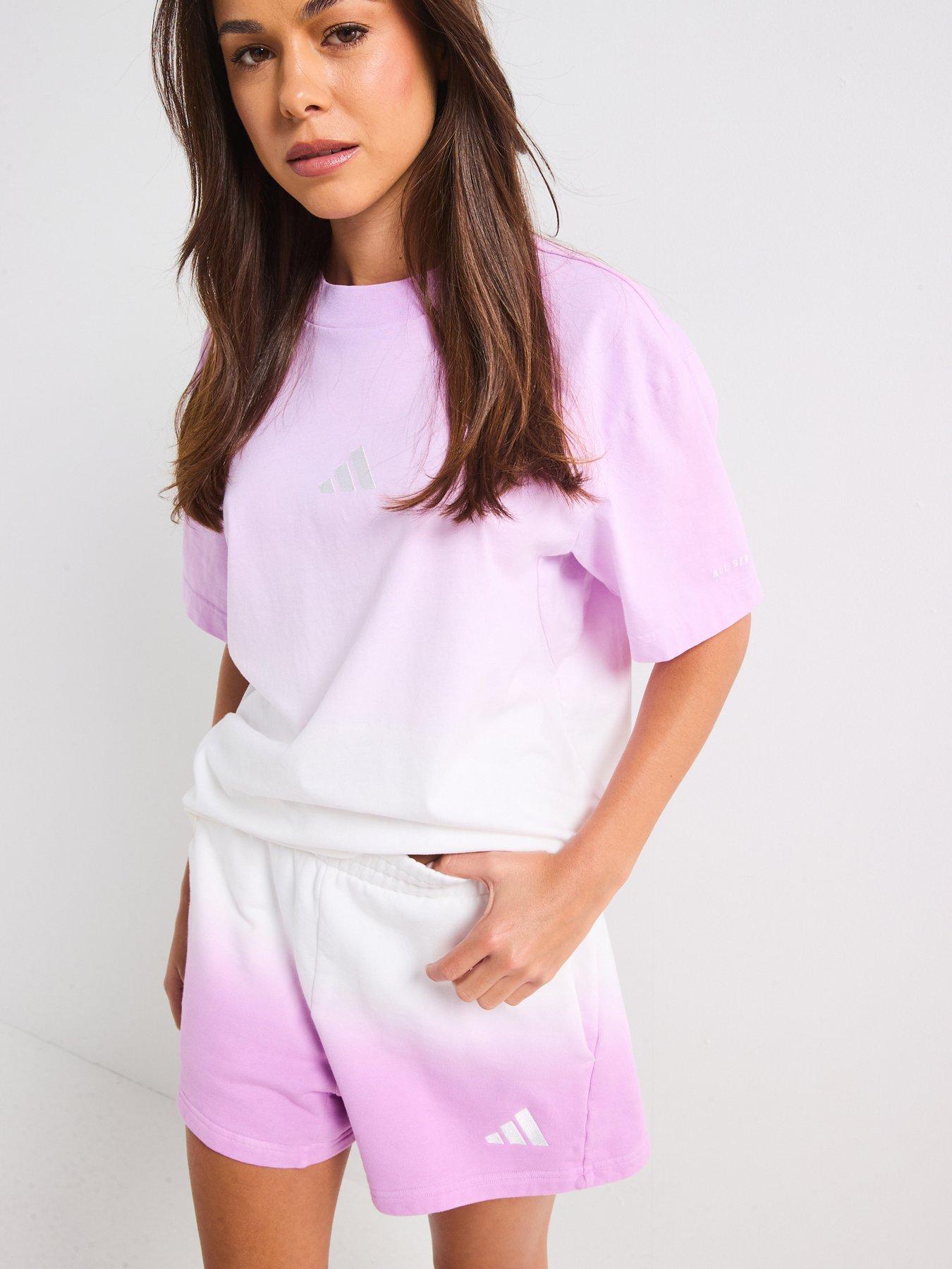 undefined Women's All SZN Loose Dip-Dye T-Shirt - White