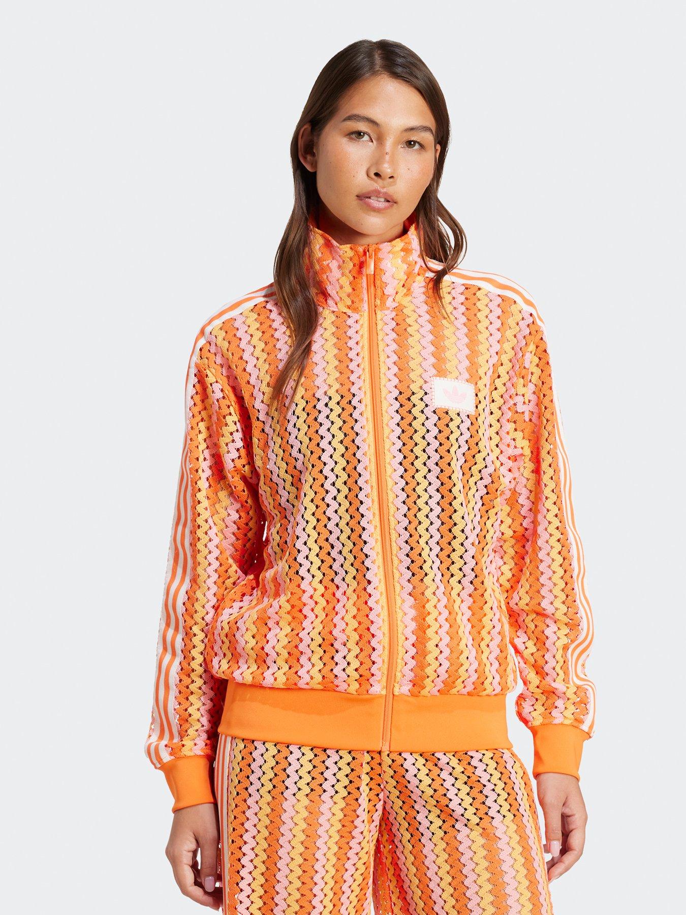 adidas Originals Womens Summer Glow Firebird Track Top Very