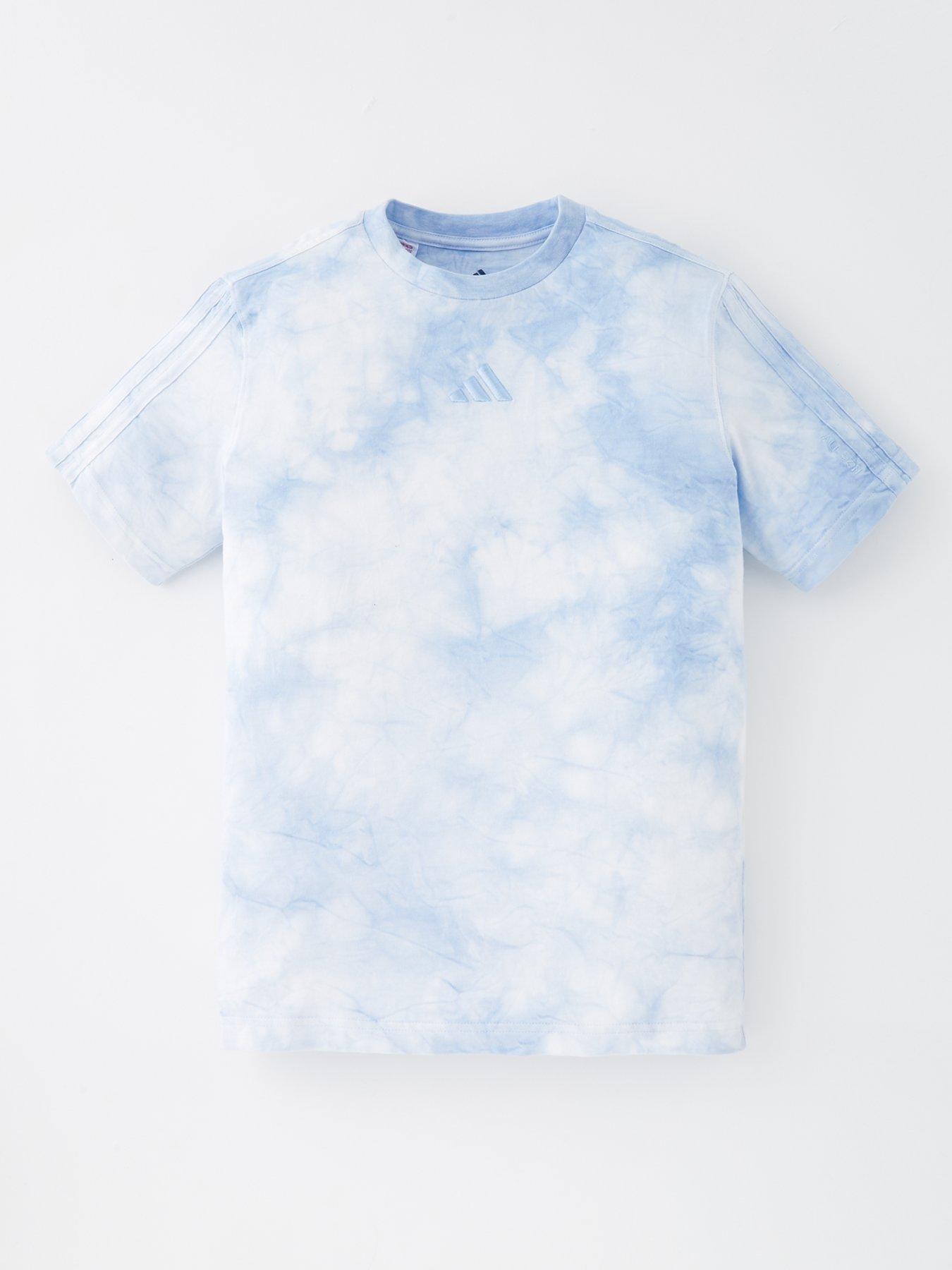 undefined Junior Boys All Szn Allover Print T-Shirt - Blue