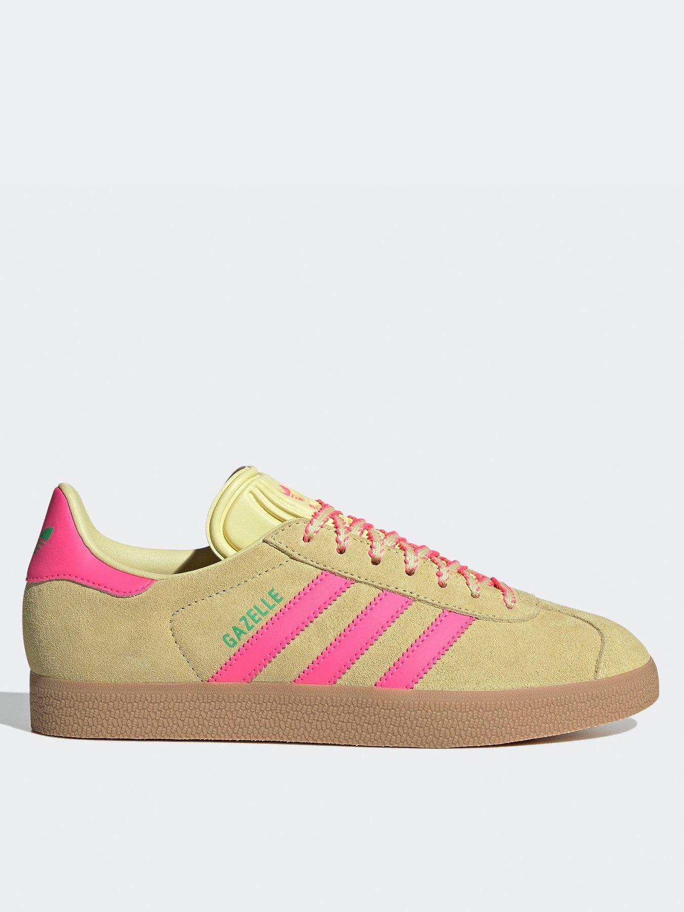 undefined Womens Gazelle Trainers - Yellow