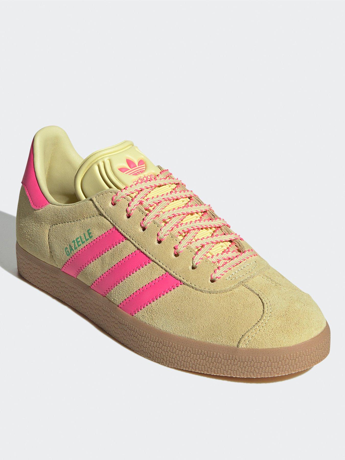 Image 2 of 6 of adidas Originals Womens Gazelle Trainers - Yellow