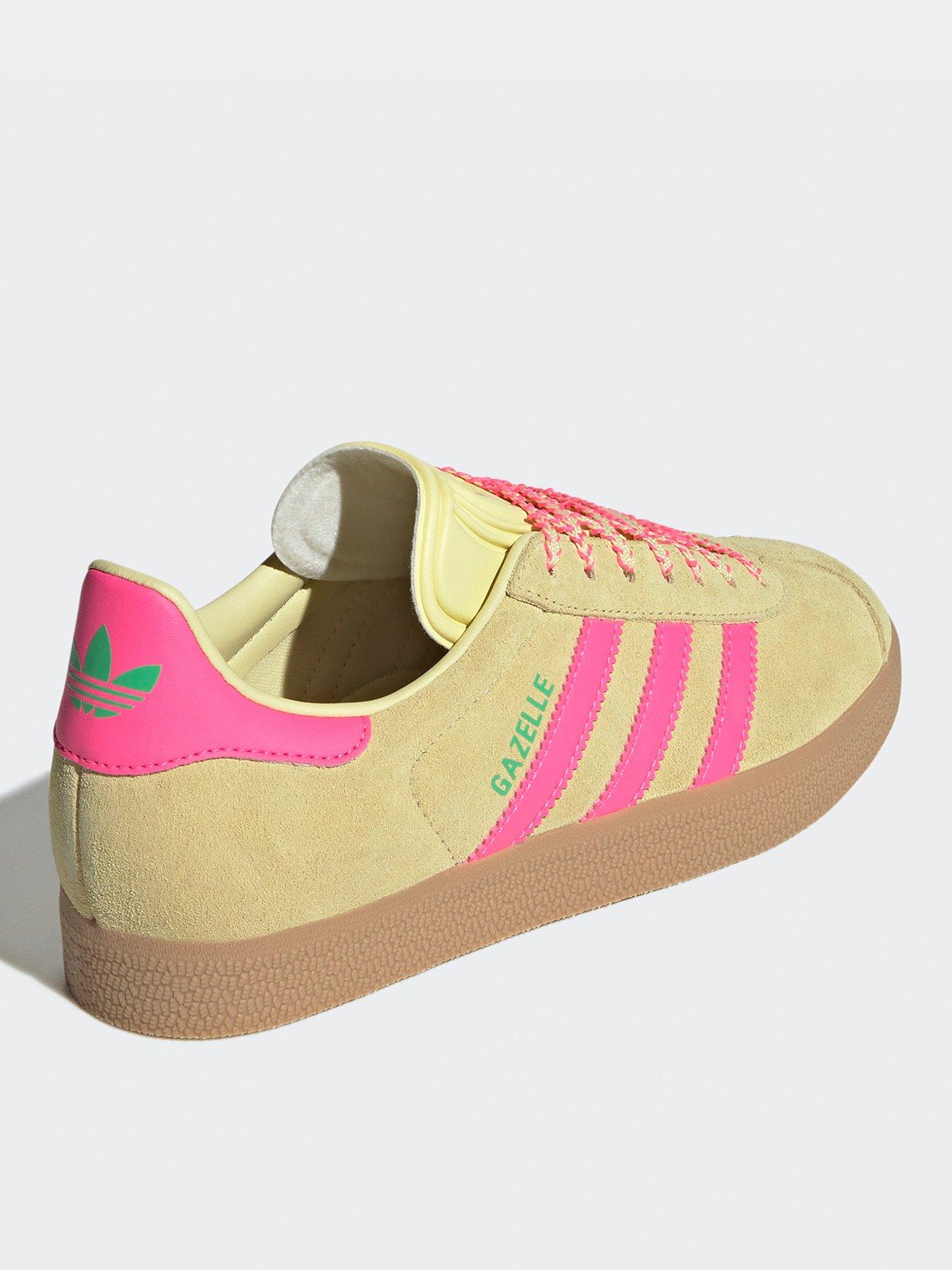 Image 3 of 6 of adidas Originals Womens Gazelle Trainers - Yellow