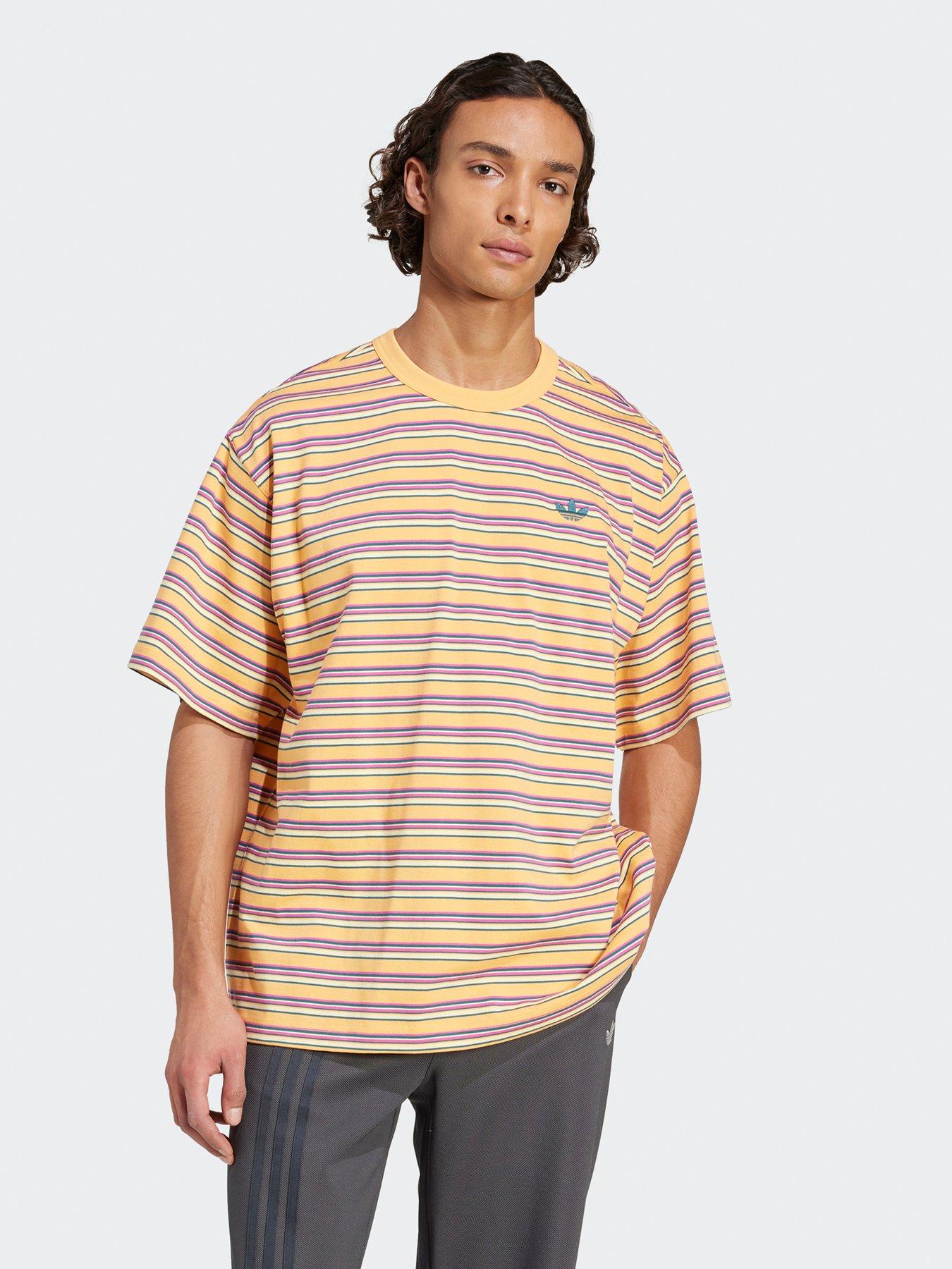 undefined Mens Stripe T-Shirt - Multi