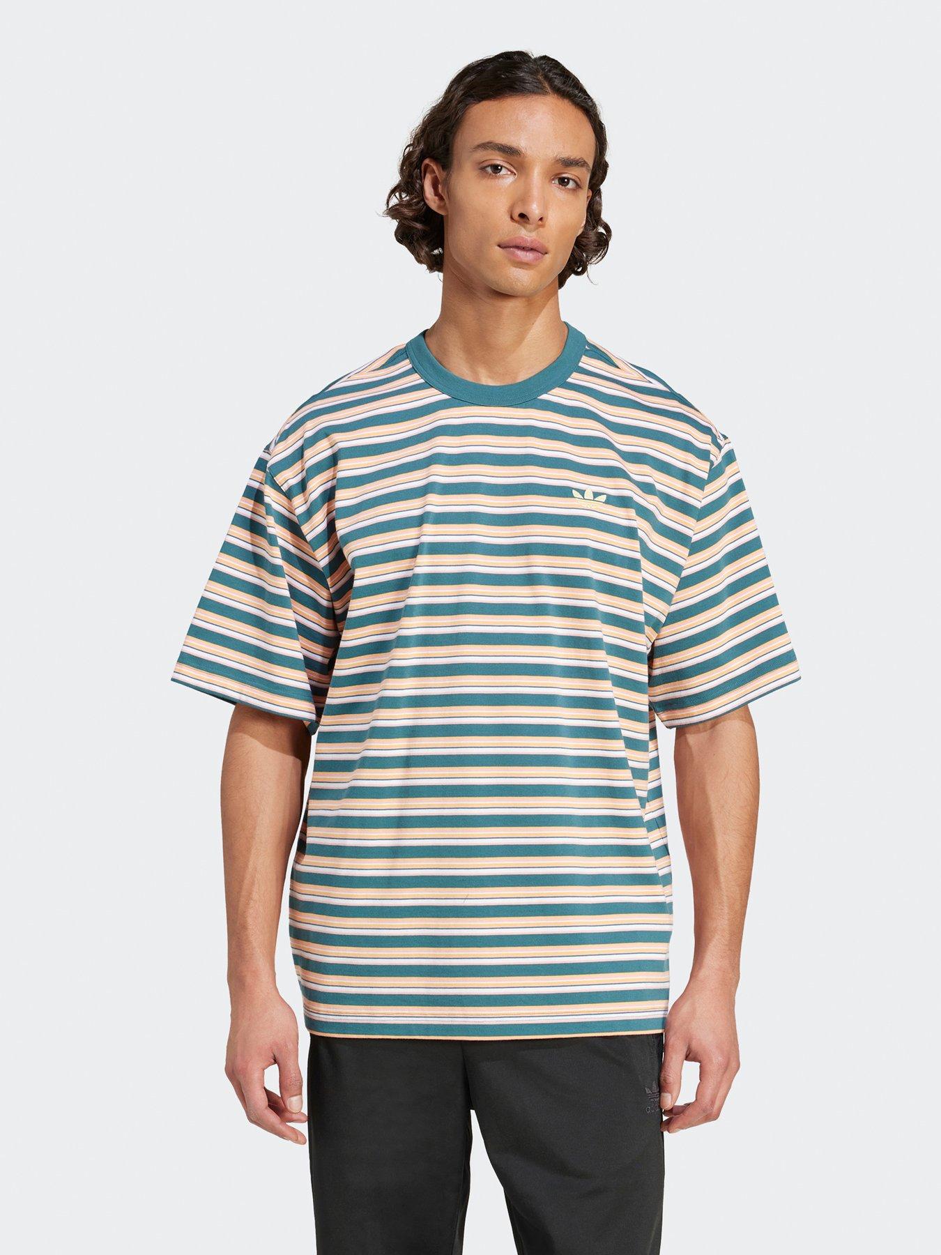 undefined Mens Stripe T-Shirt - Multi