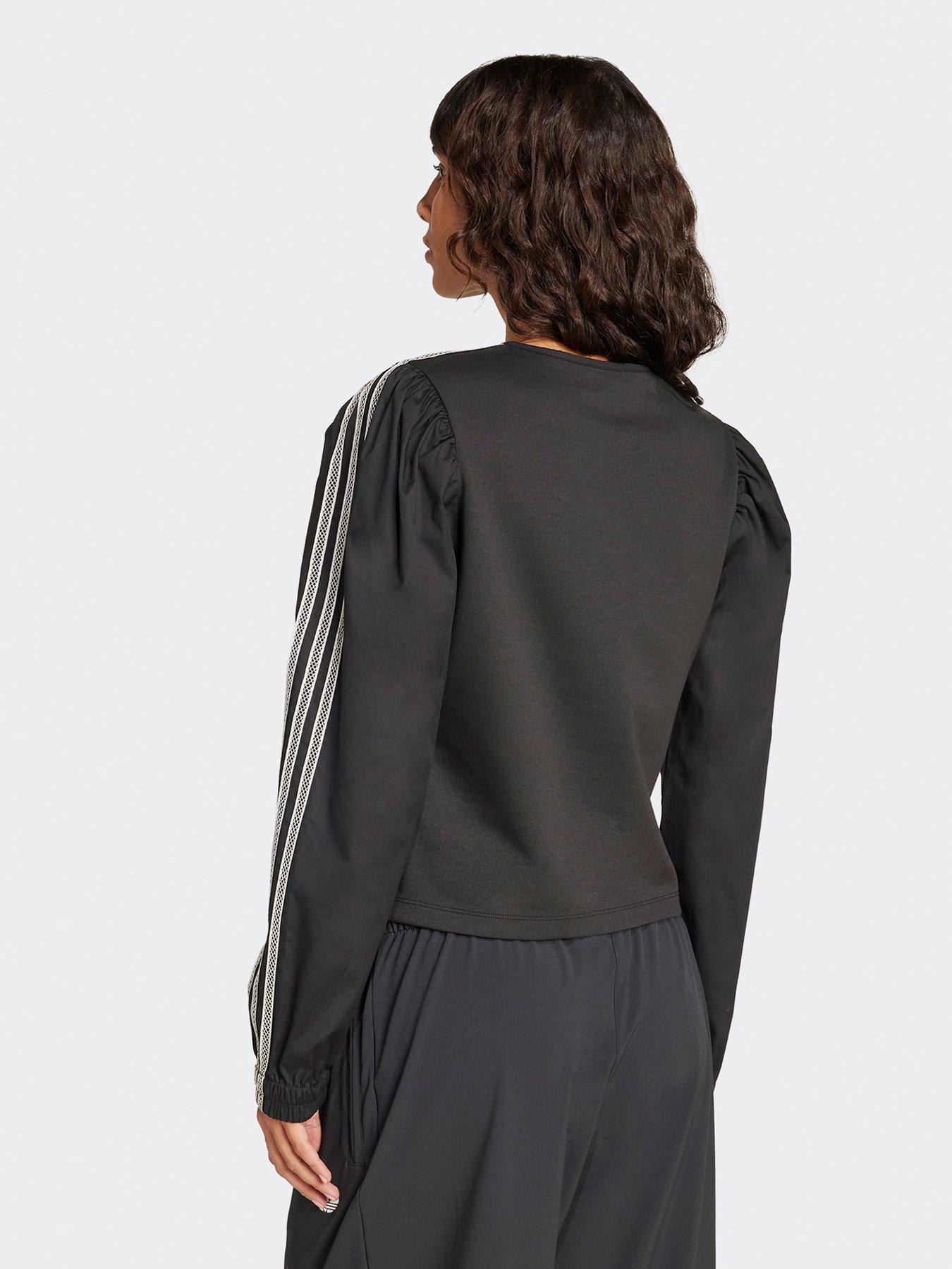 Image 2 of 5 of adidas Originals Womens Summer Glow Blouse - Black