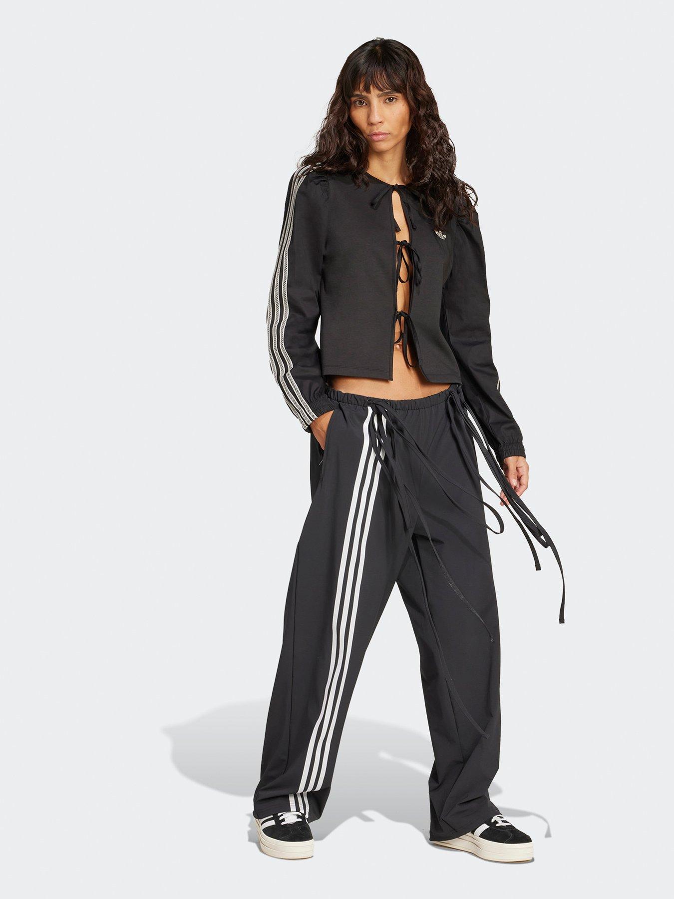 Image 3 of 5 of adidas Originals Womens Summer Glow Blouse - Black