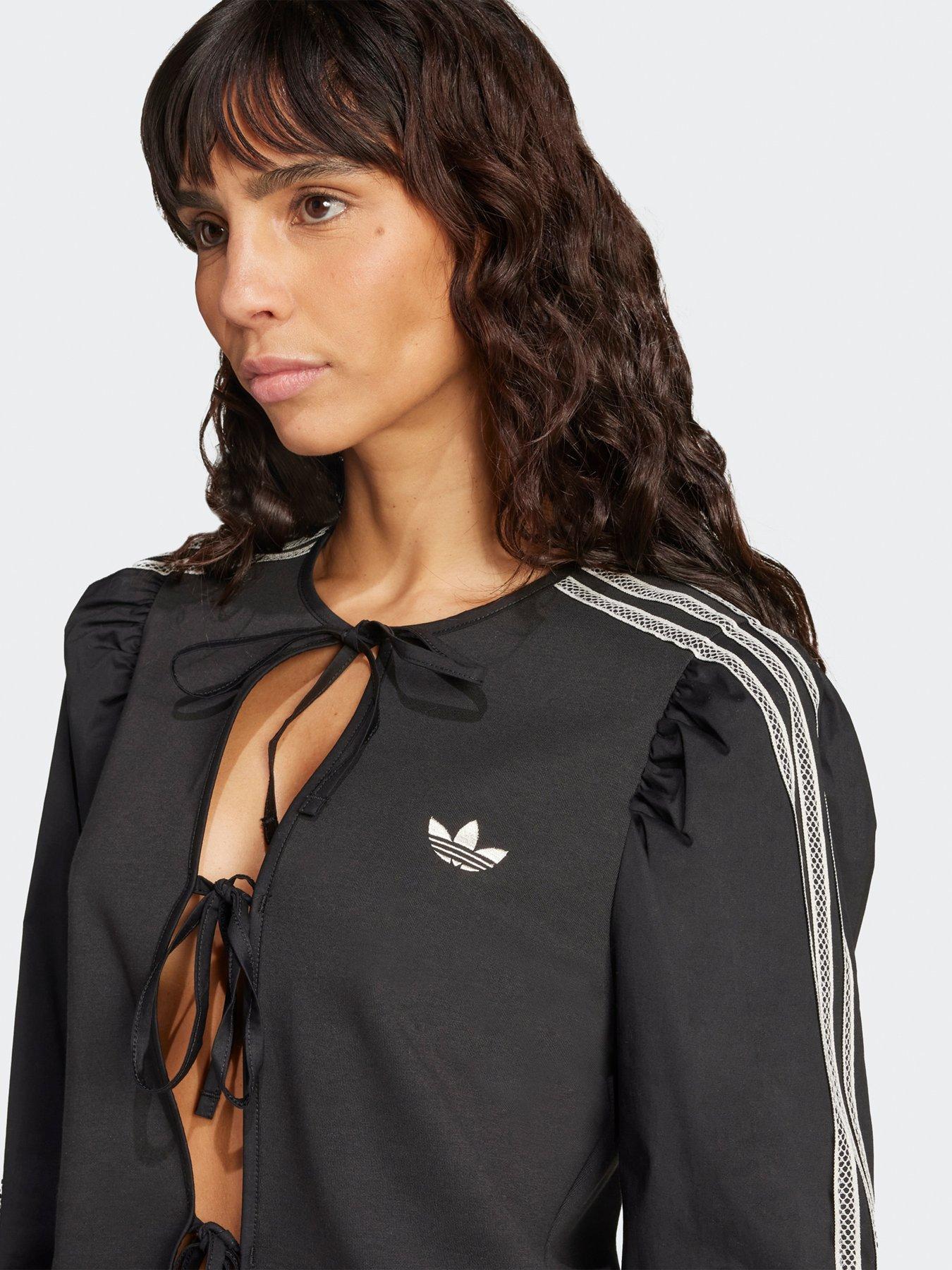 Image 5 of 5 of adidas Originals Womens Summer Glow Blouse - Black