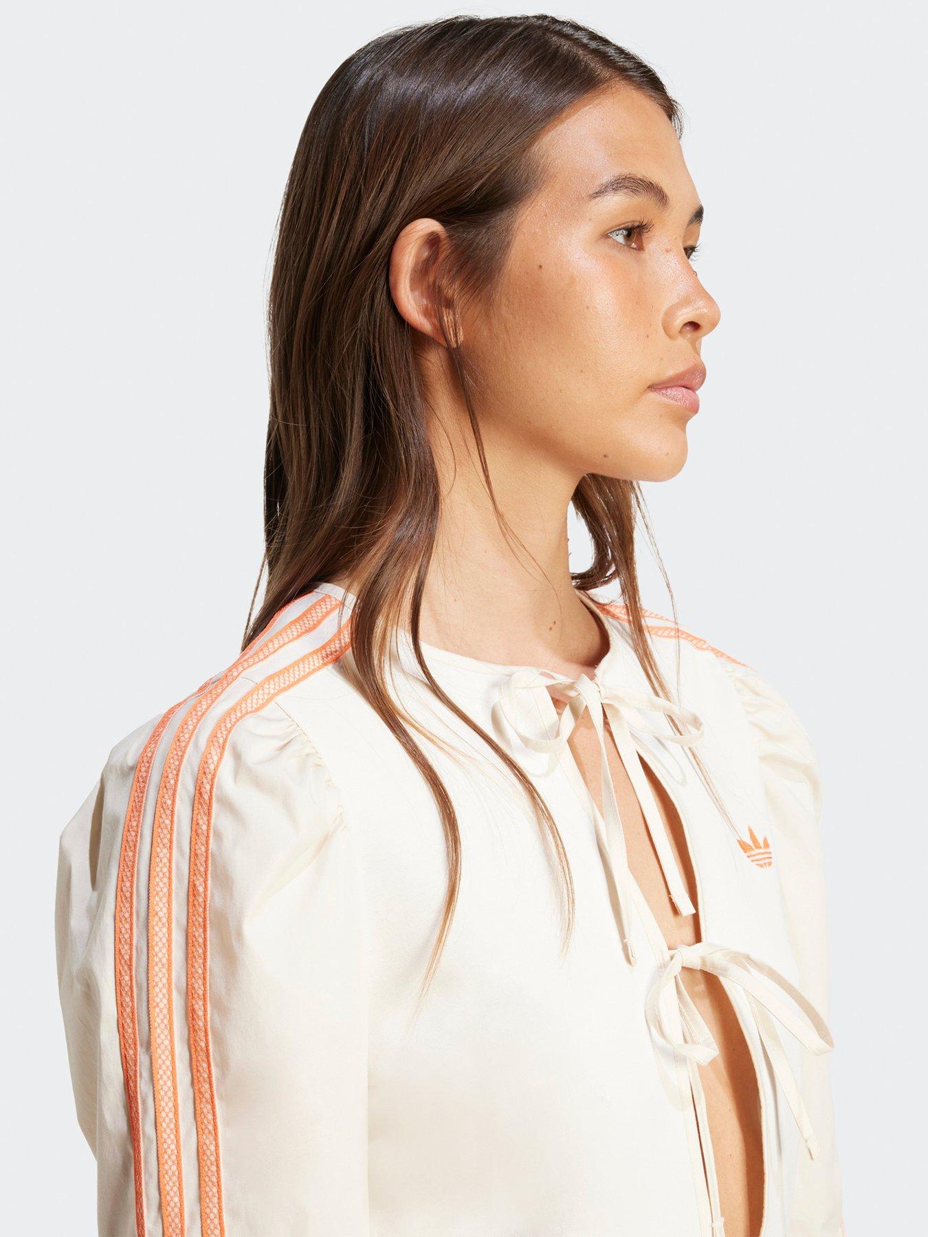adidas Originals Womens Summer Glow Blouse - White | Very