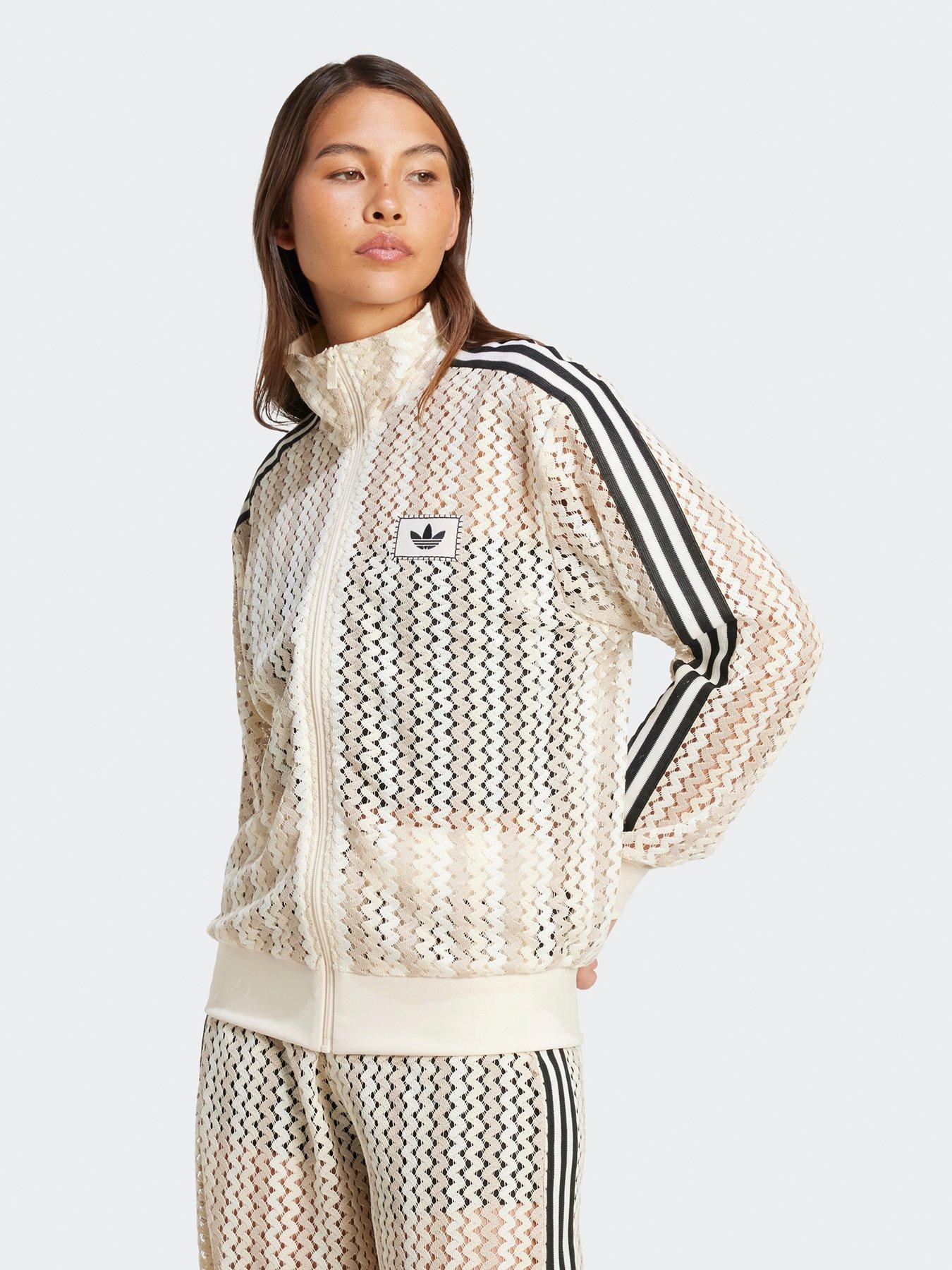 undefined Womens Summer Glow Firebird Track Top - White