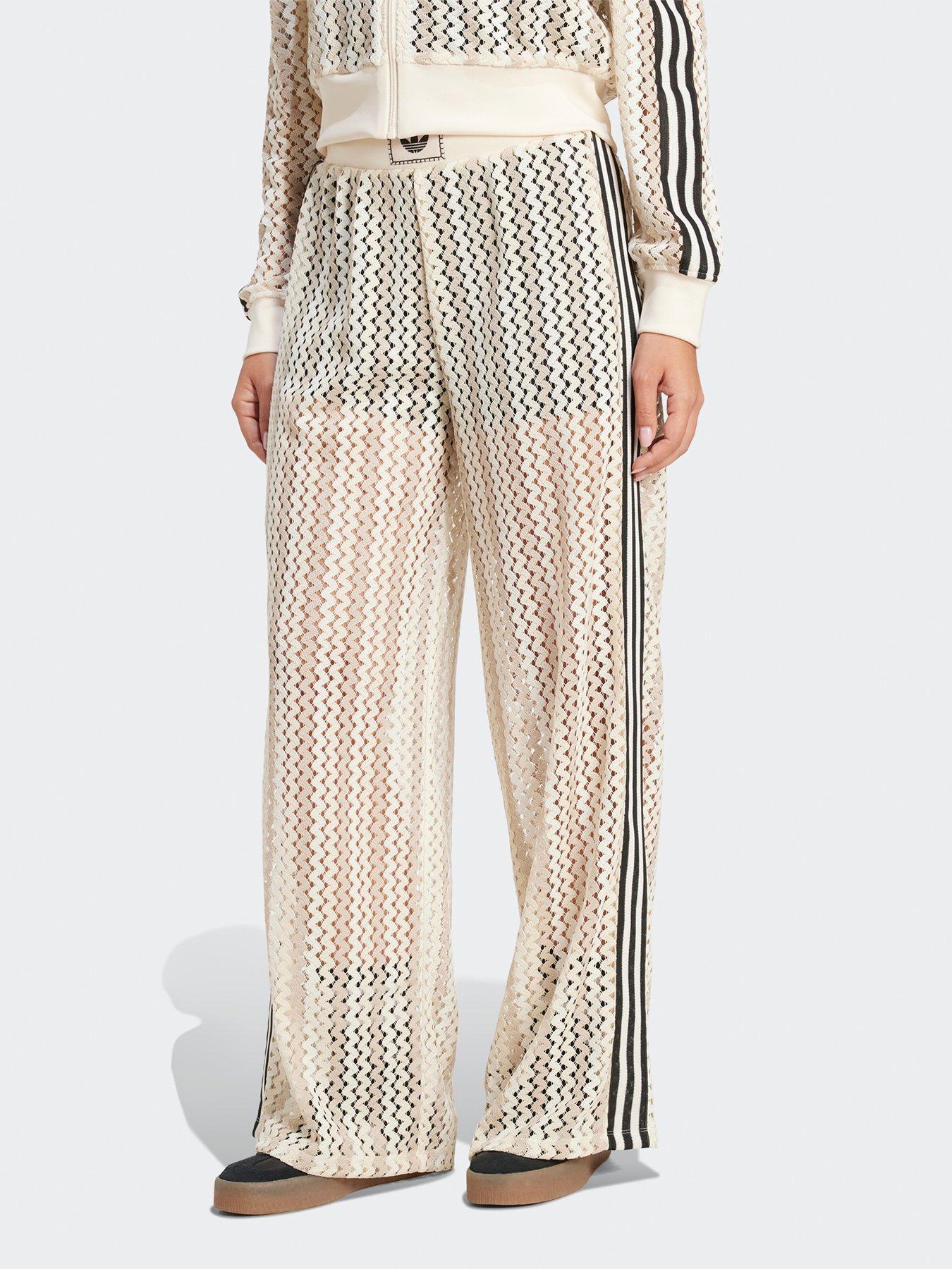undefined Womens Summer Glow Firebird Track Tracksuit Bottoms - White