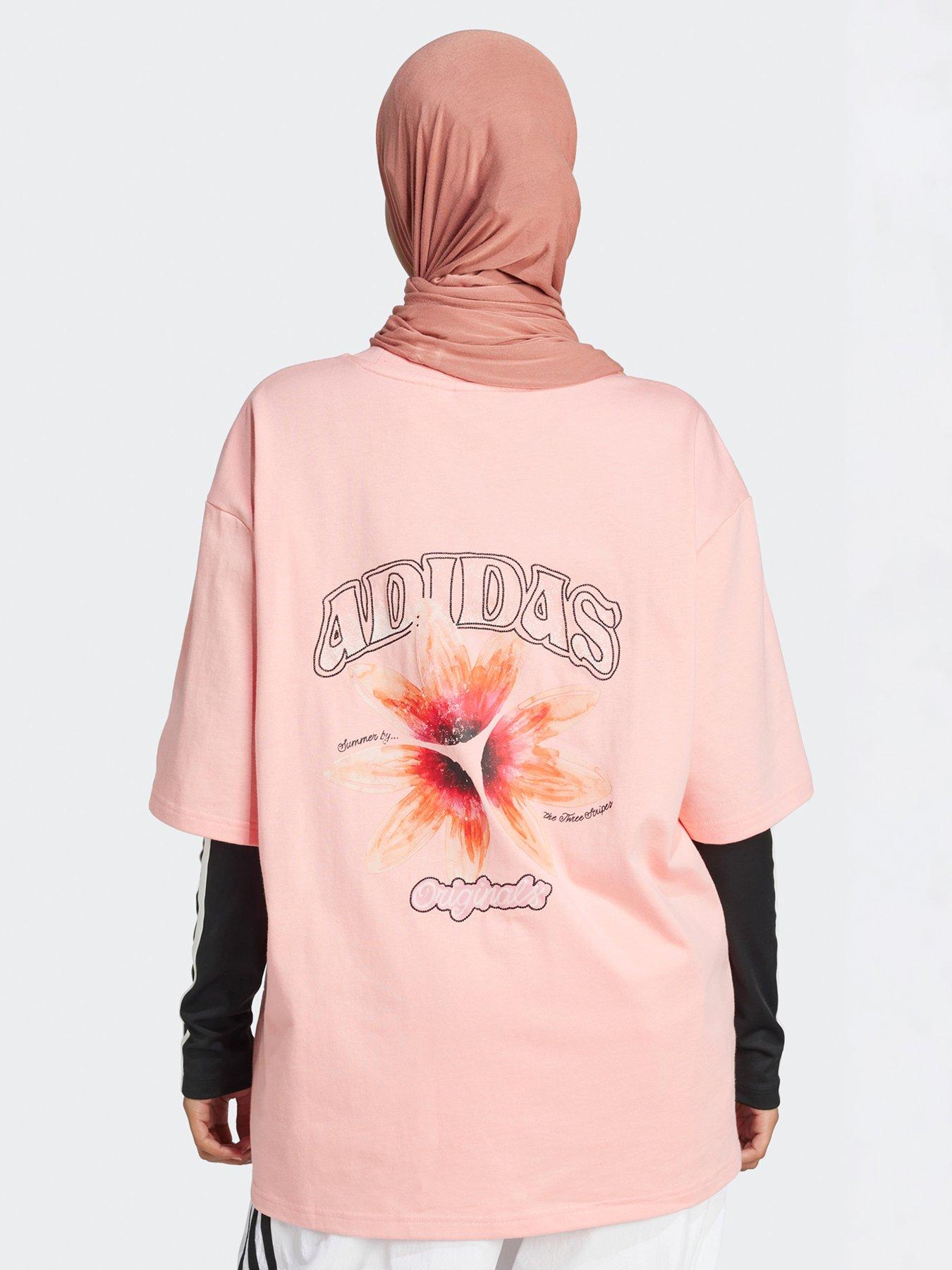 undefined Womens Summer Glow Graphic T-Shirt - Pink