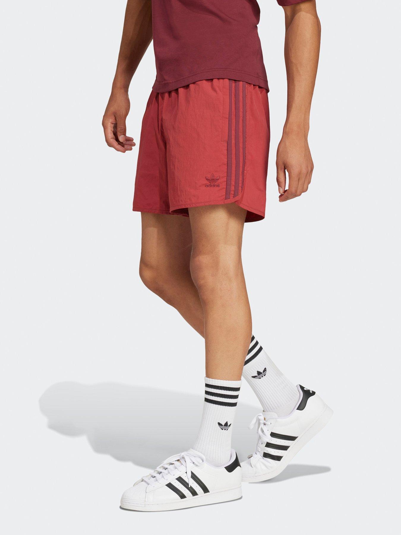 undefined Men's Adicolor Classics Sprinter Shorts - Red